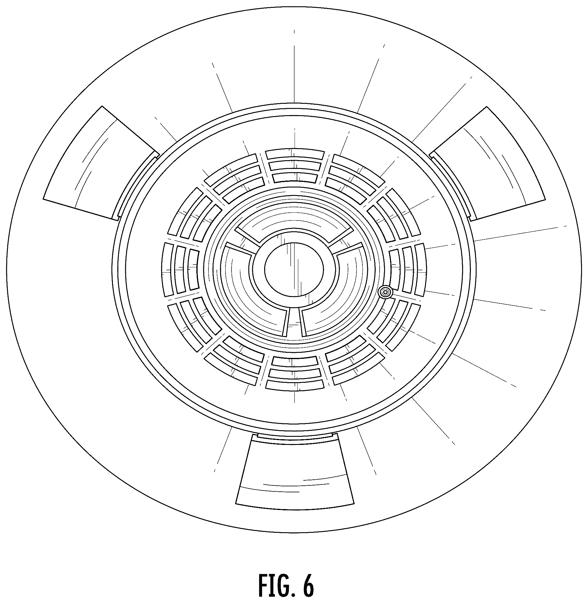 Patent USD1078516 Figure 6 – Smoke detector