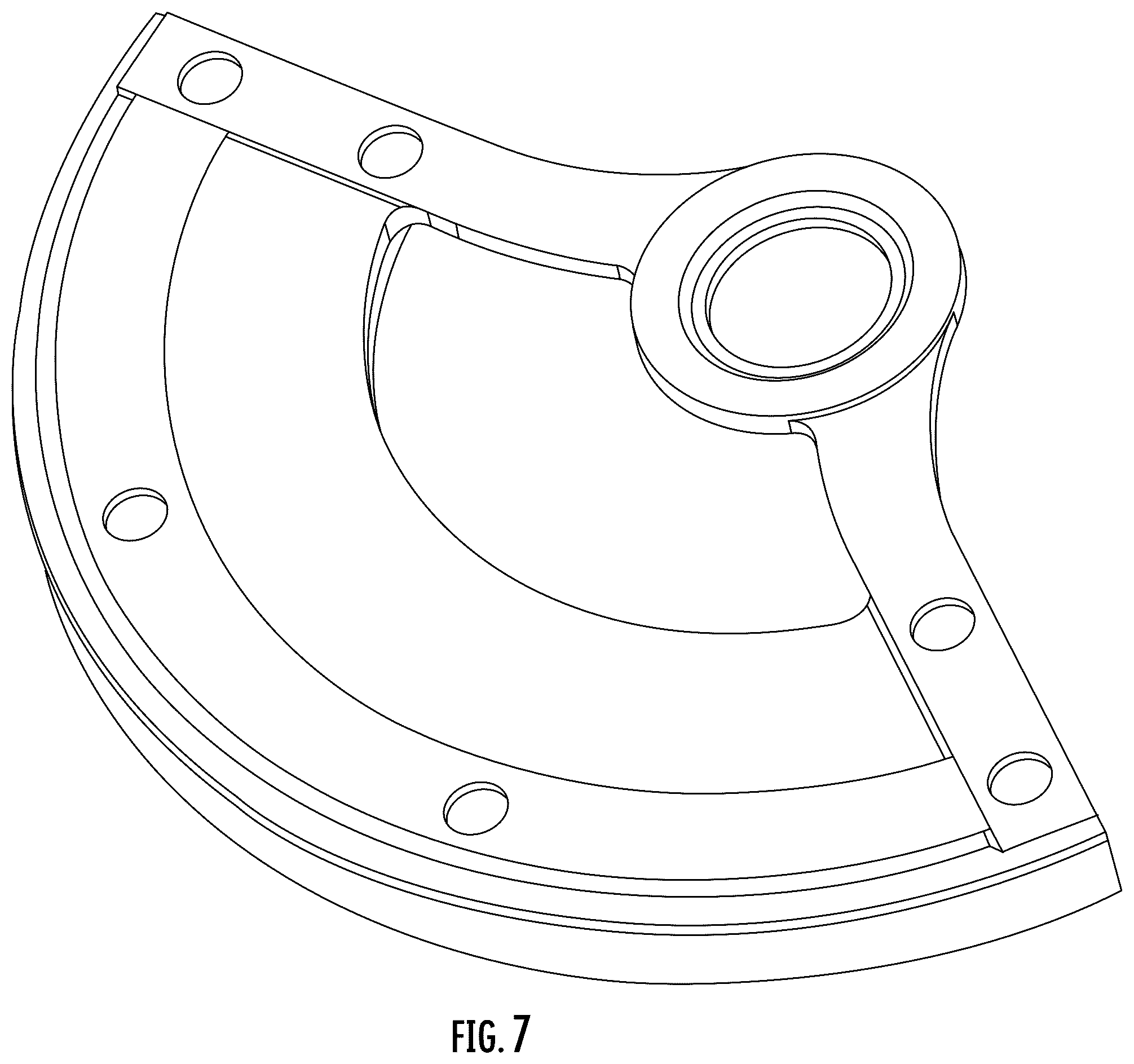 Patent USD1078520 Figure 7 – Oscillating weight