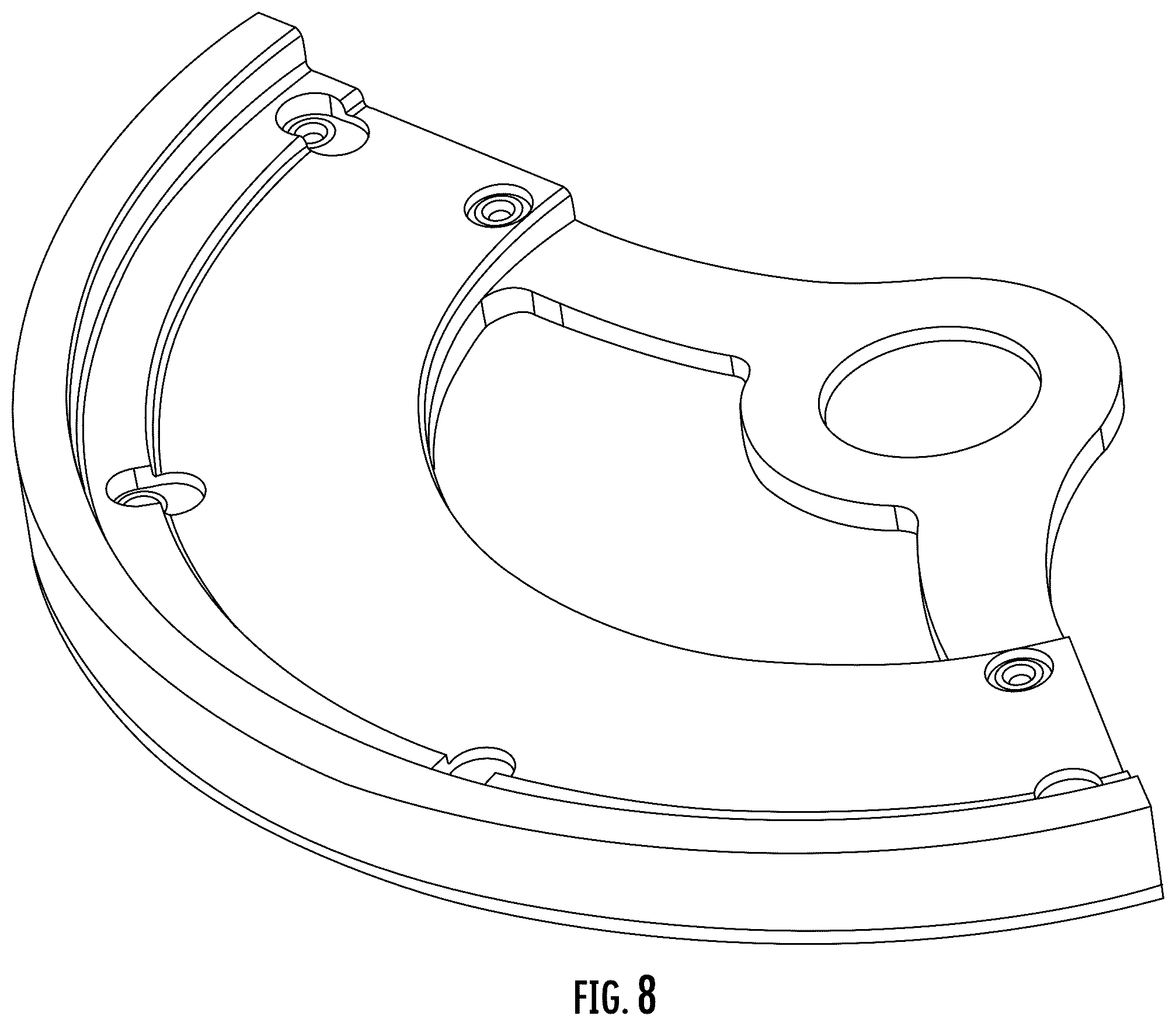 Patent USD1078520 Figure 8 – Oscillating weight
