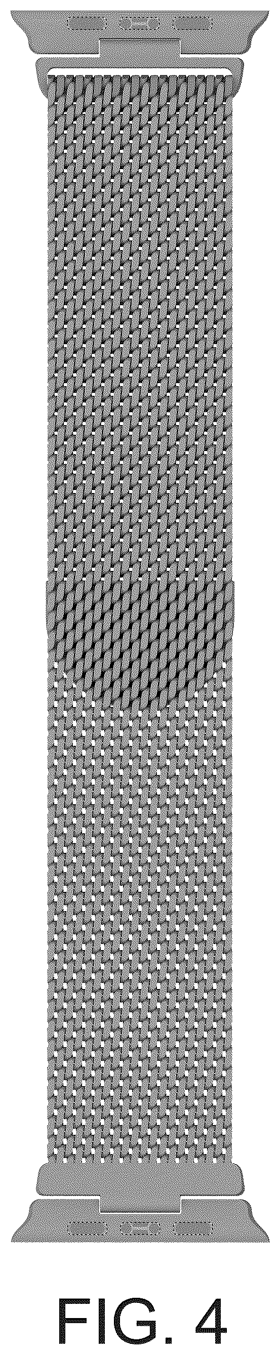 Patent USD1078529 Figure 4 – Watchband
