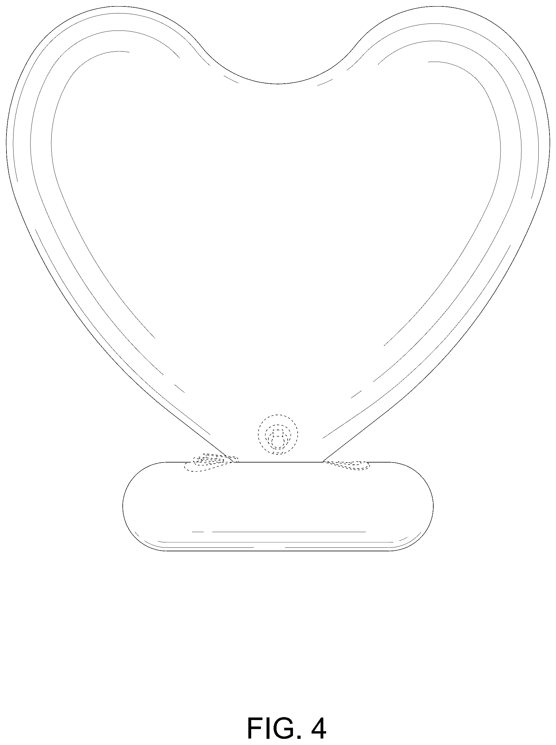 Patent USD1078534 Figure 4 – Heart shaped ornament