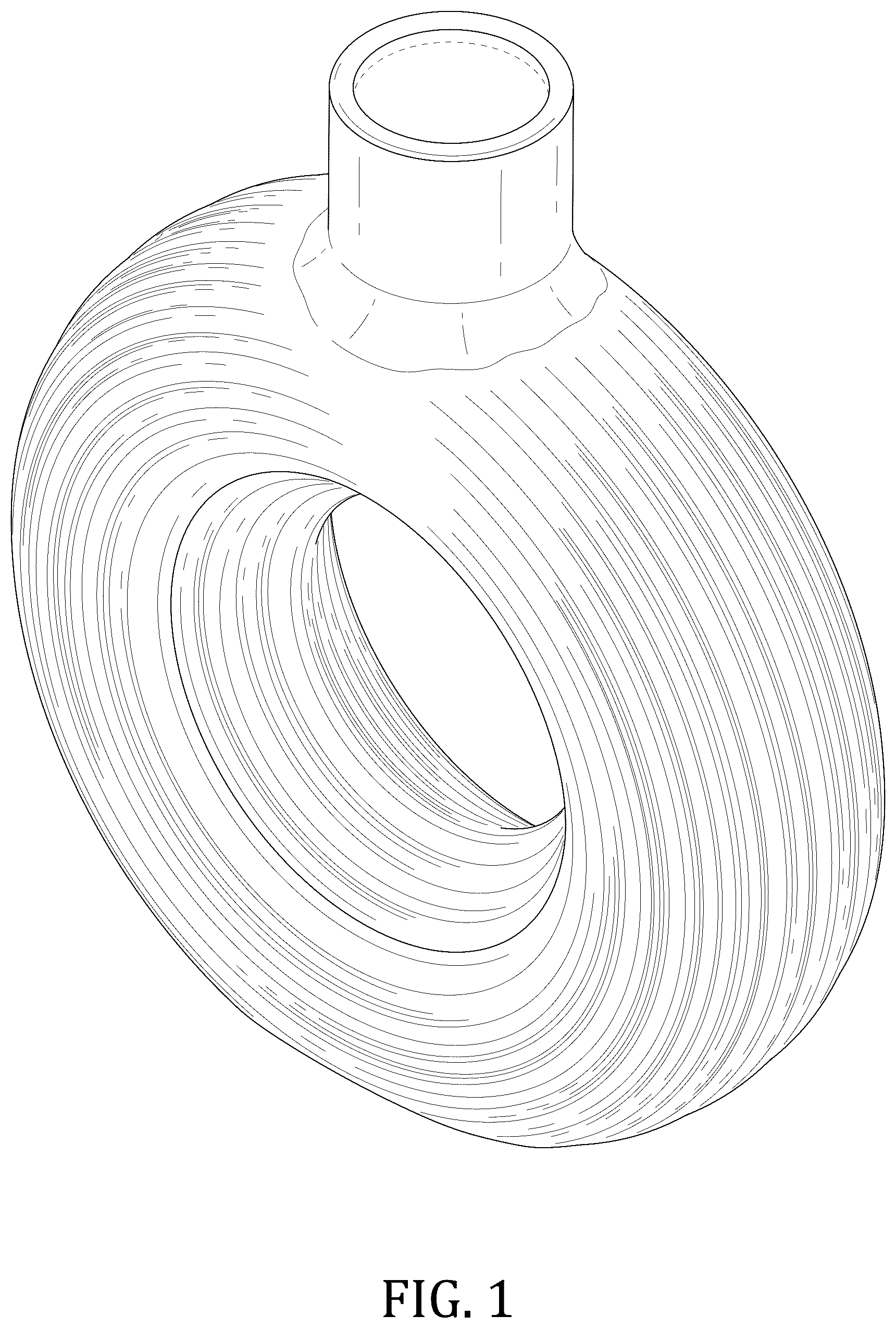 Patent USD1078535 — Vase — Figure 1