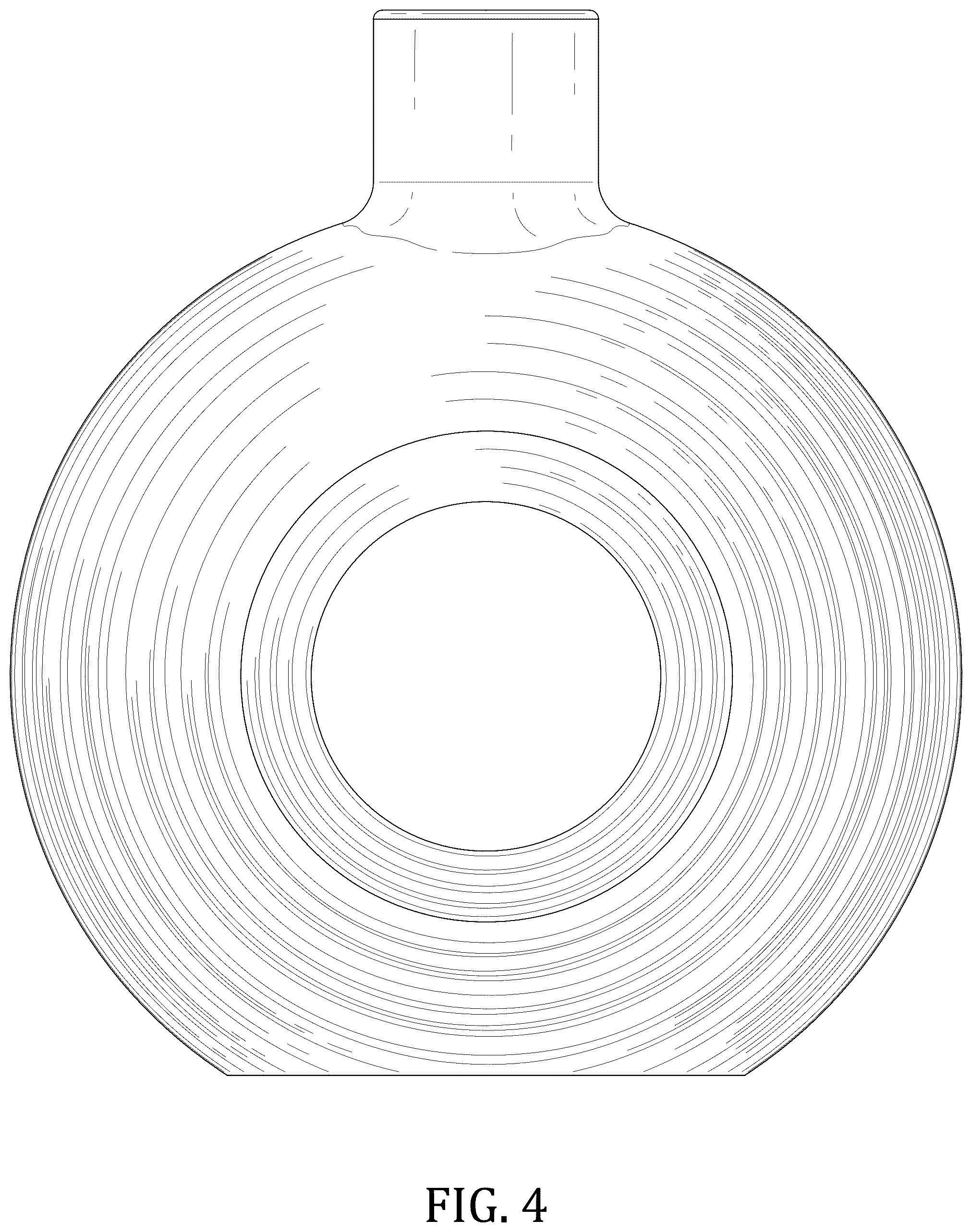 Patent USD1078535 Figure 4 – Vase