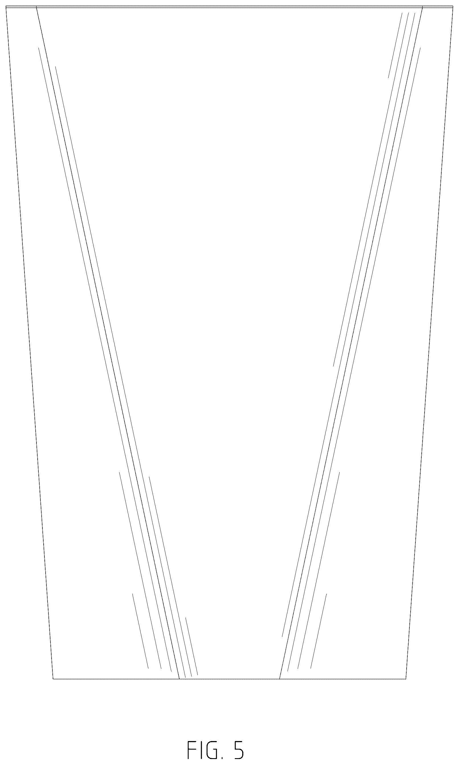 Patent USD1078537 Figure 5 – Flowerpot