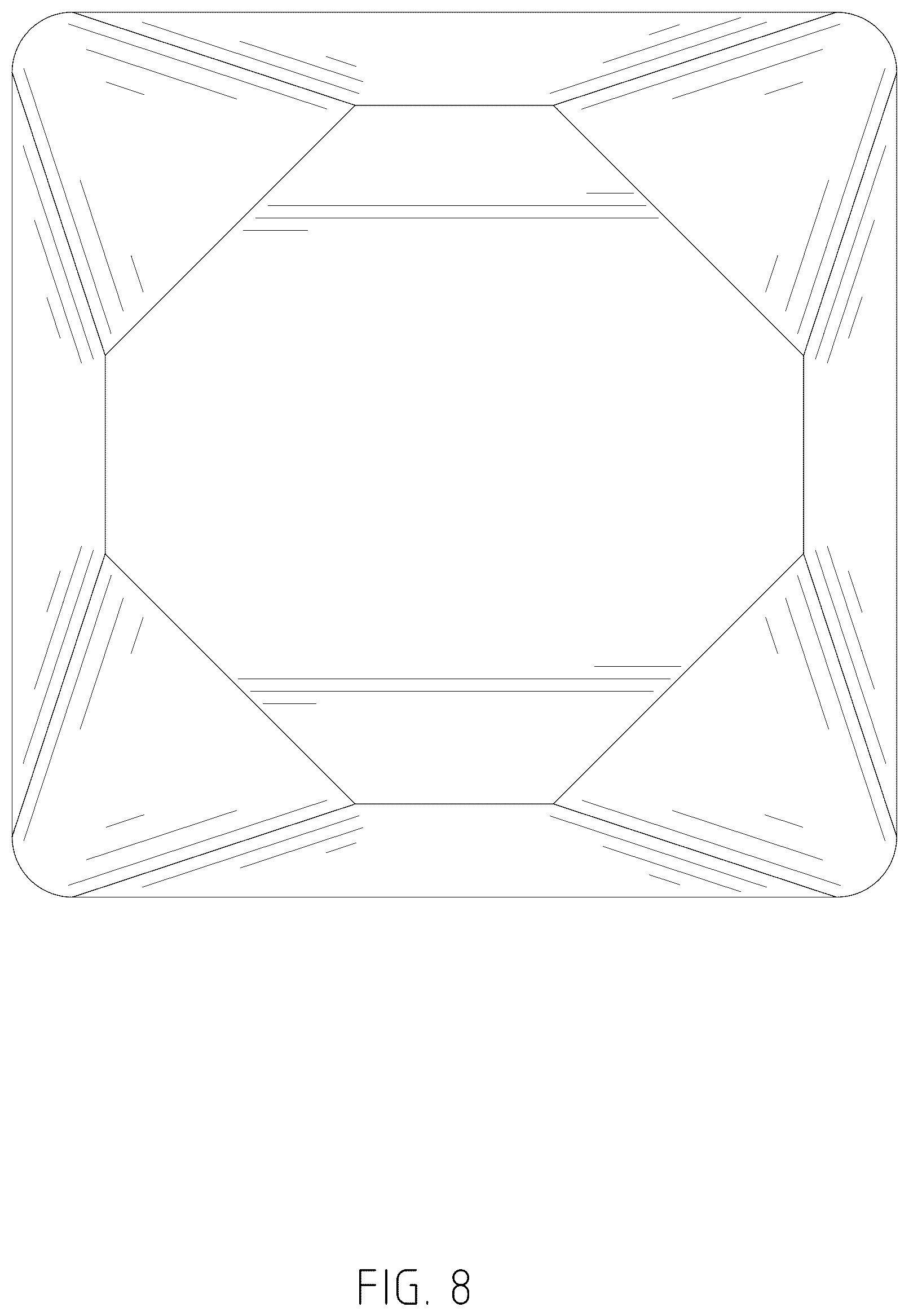 Patent USD1078537 Figure 8 – Flowerpot