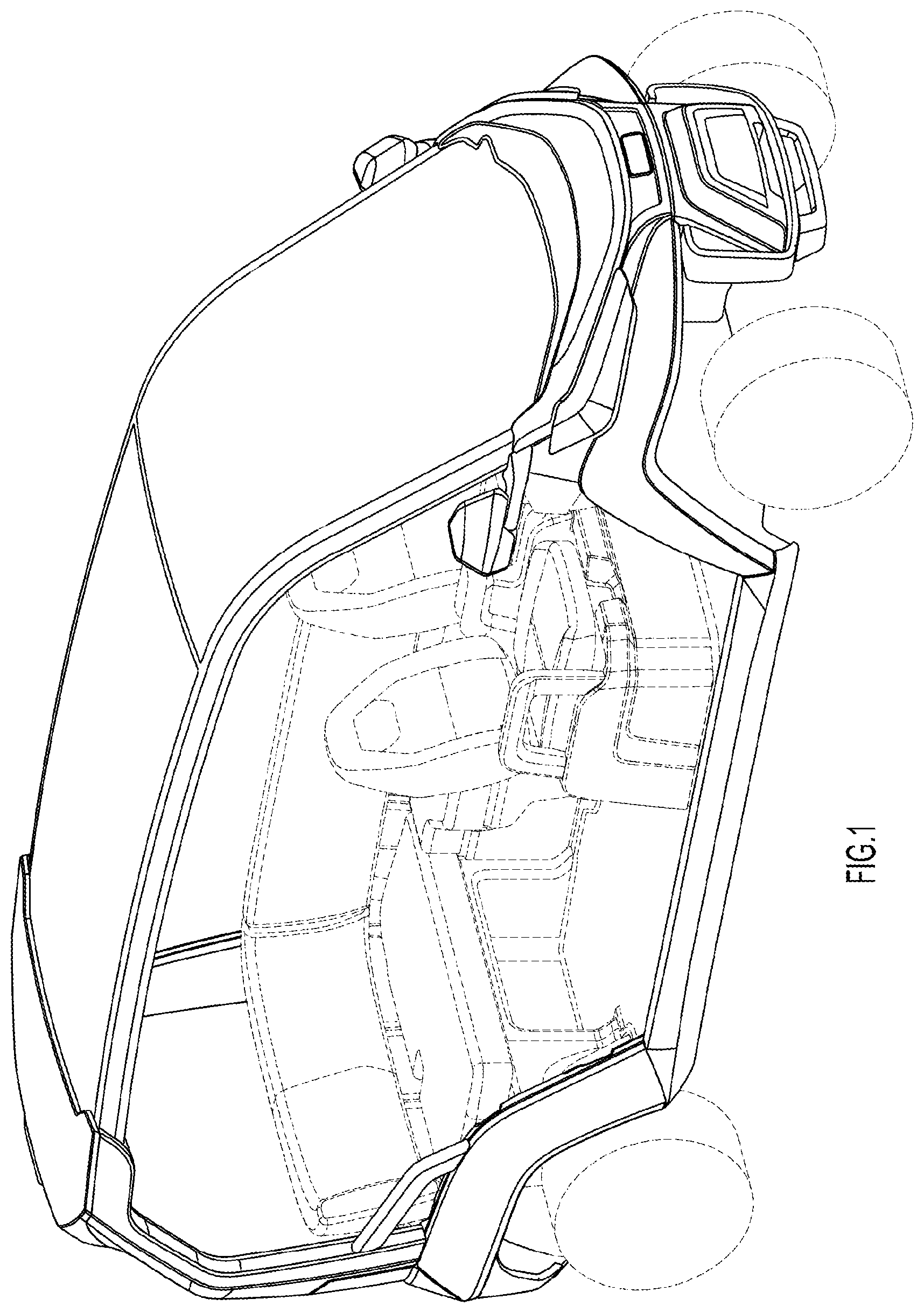 Patent USD1078540 Figure 1 – Vehicle