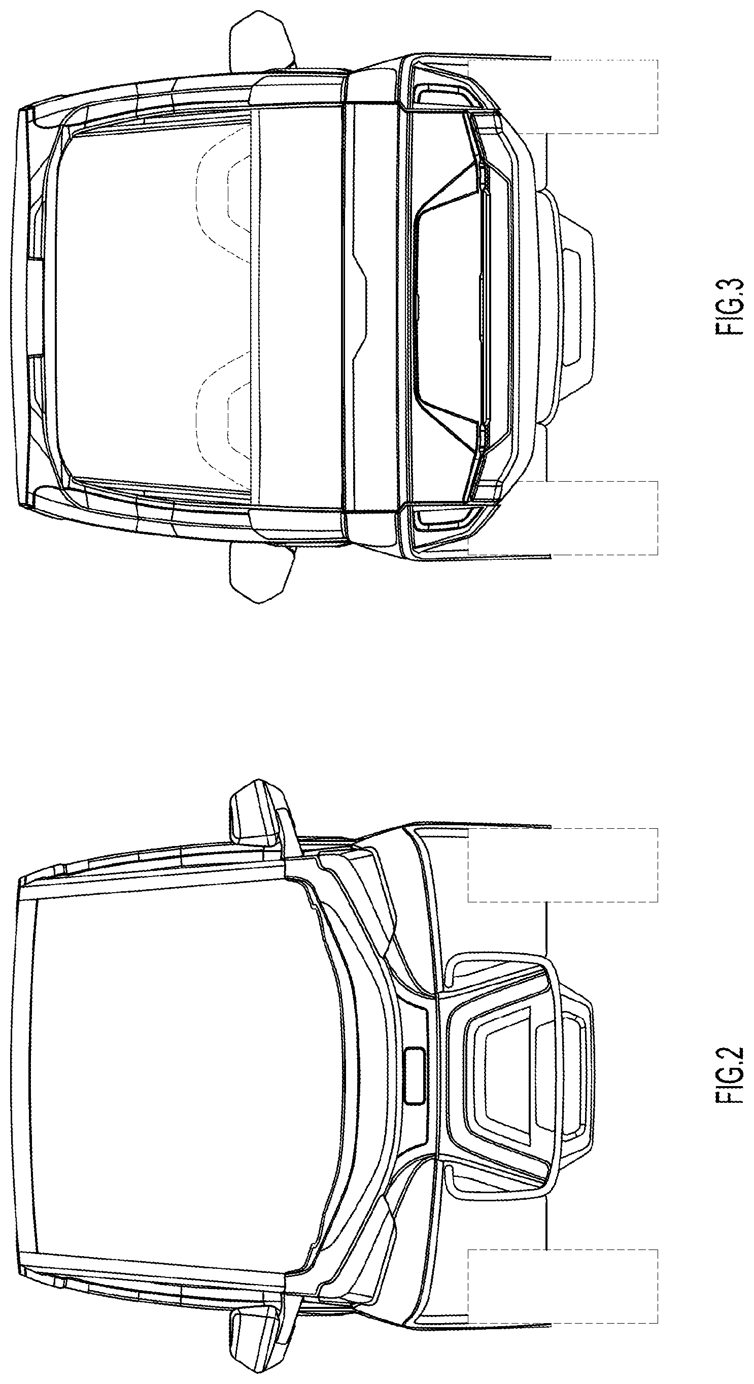 Patent USD1078540 Figure 2 – Vehicle