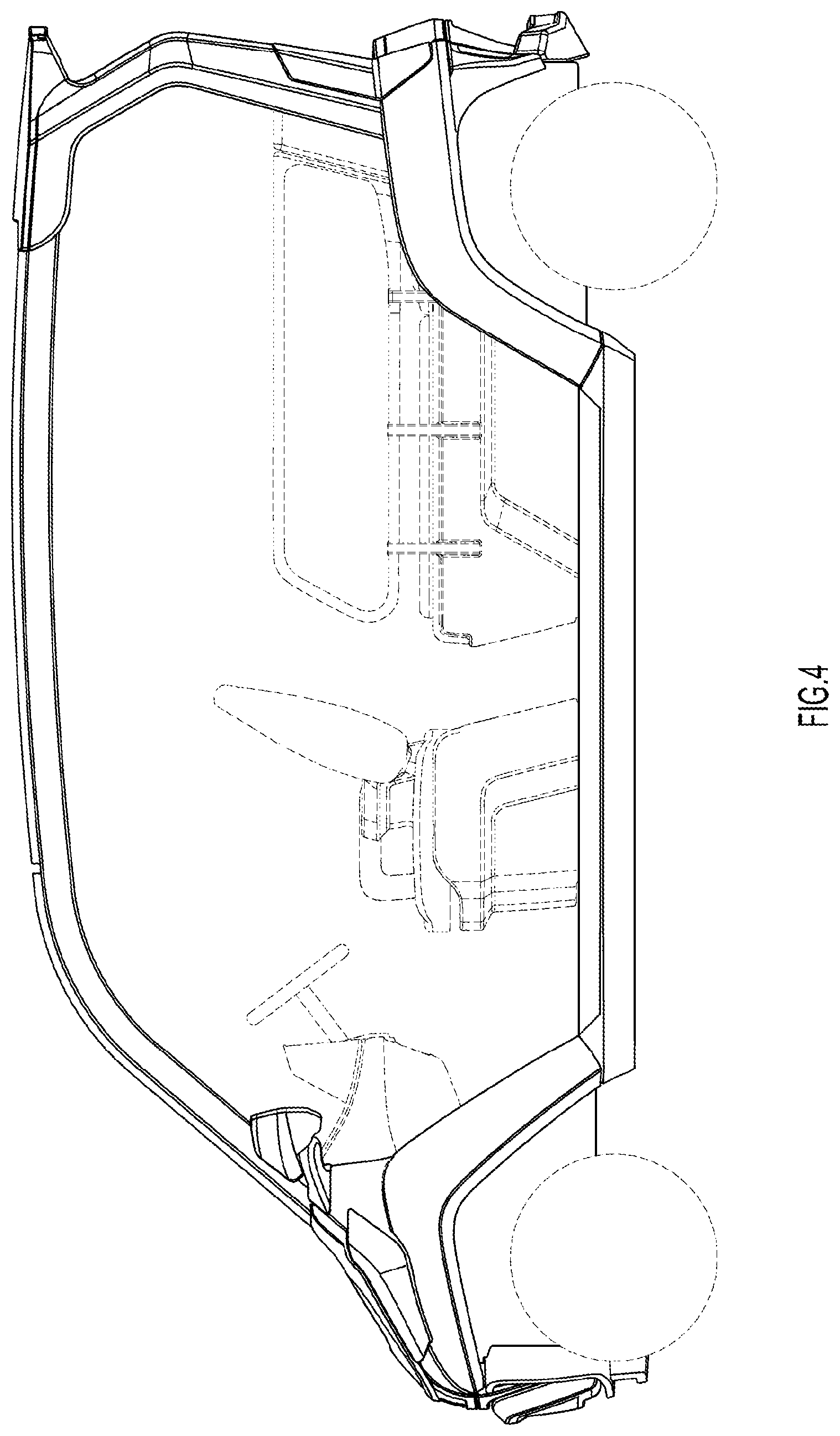 Patent USD1078540 Figure 3 – Vehicle