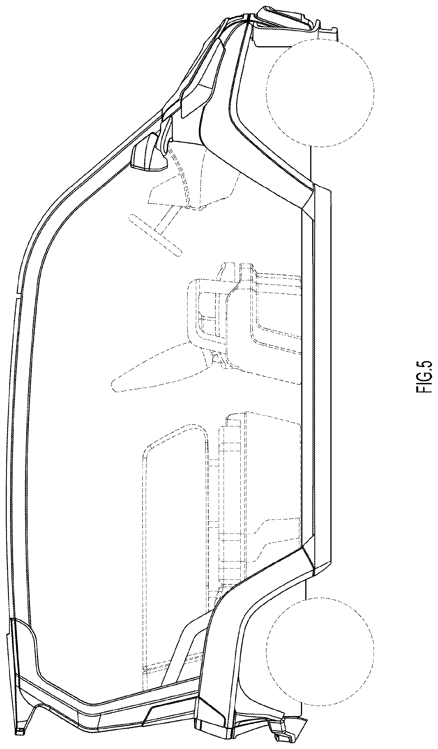 Patent USD1078540 Figure 4 – Vehicle
