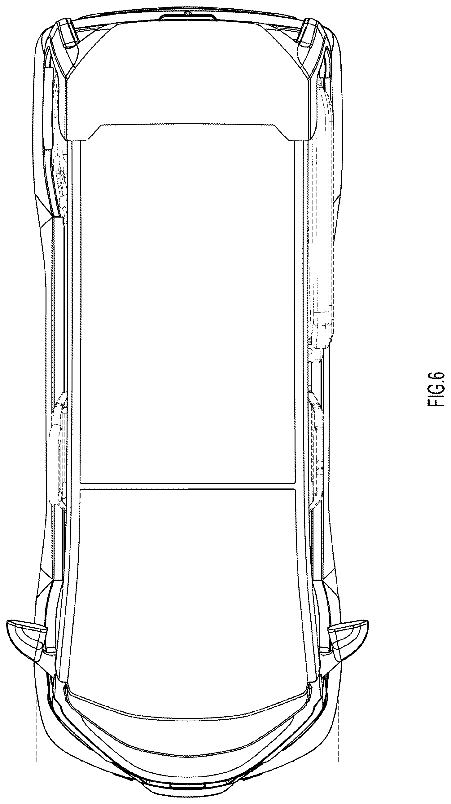 Patent USD1078540 Figure 5 – Vehicle