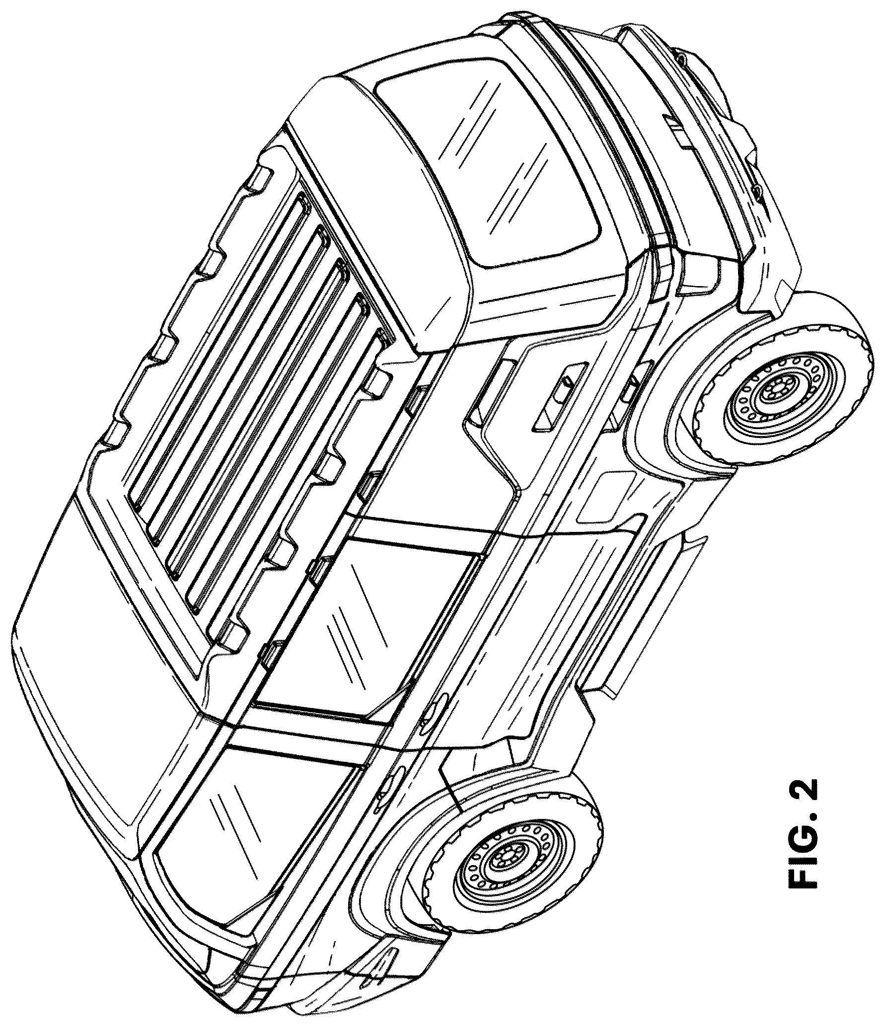 Patent USD1078542 Figure 2 – Utility task vehicle