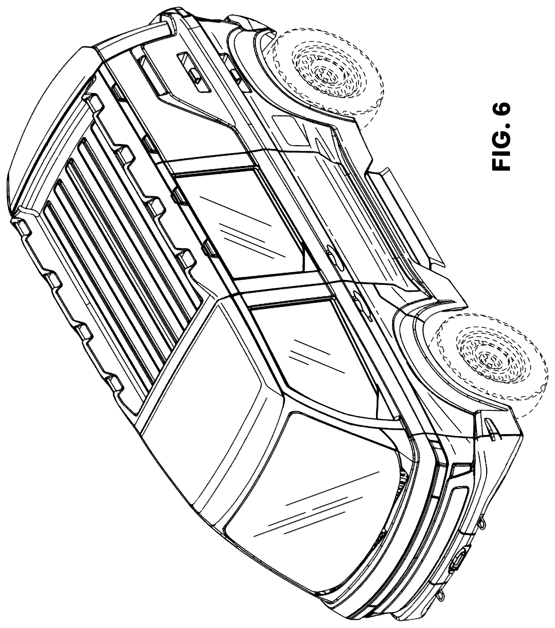 Patent USD1078542 Figure 5 – Utility task vehicle