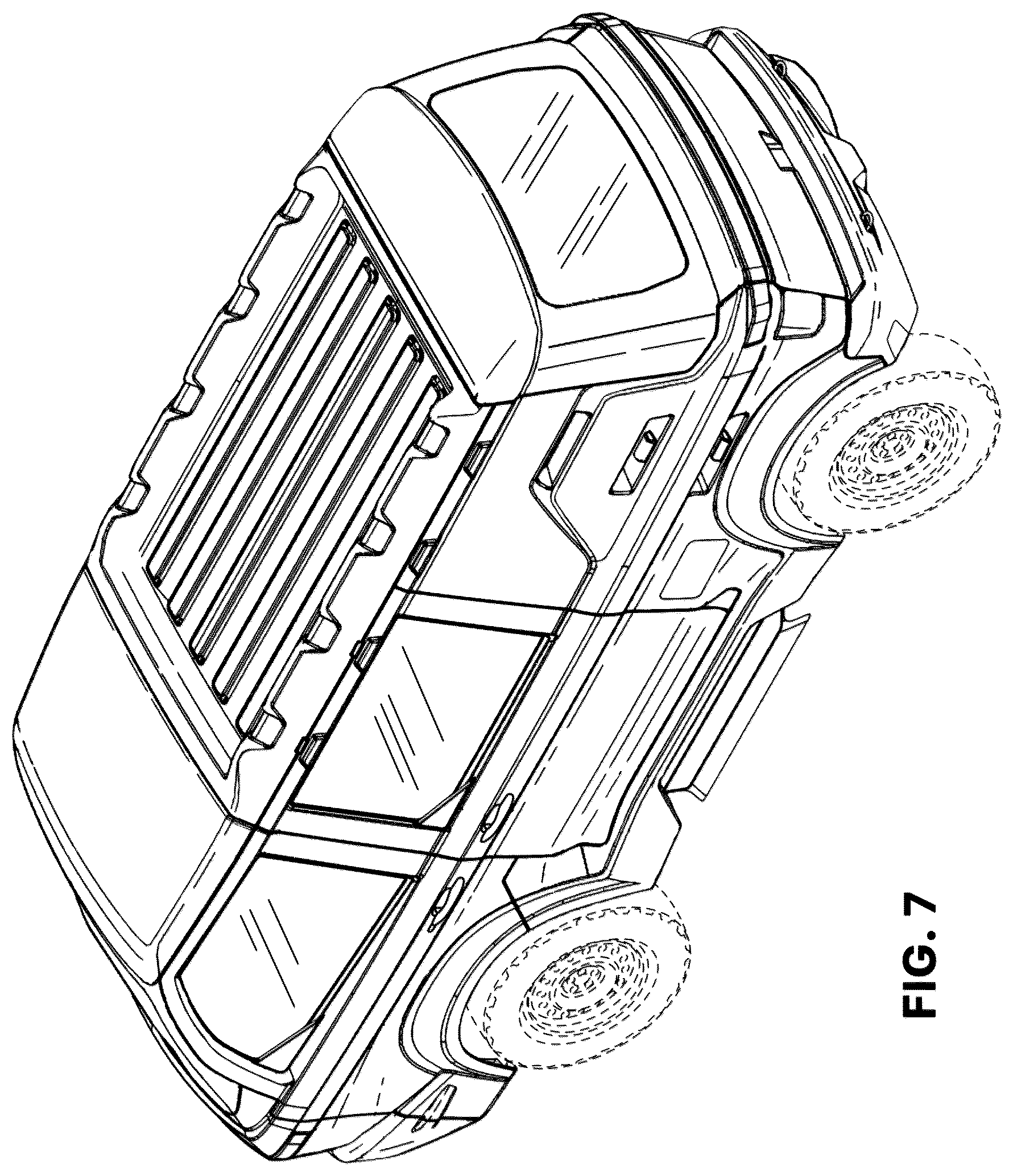Patent USD1078542 Figure 6 – Utility task vehicle