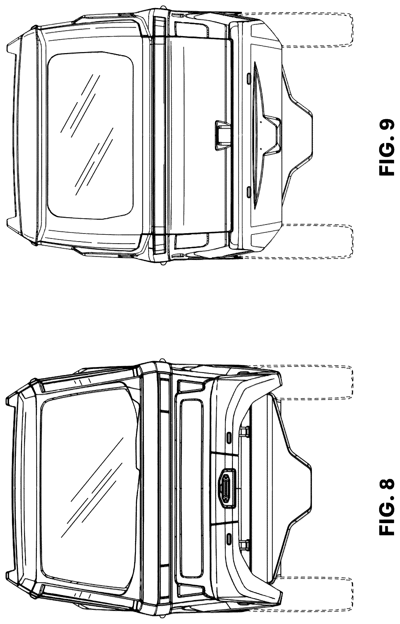 Patent USD1078542 Figure 7 – Utility task vehicle
