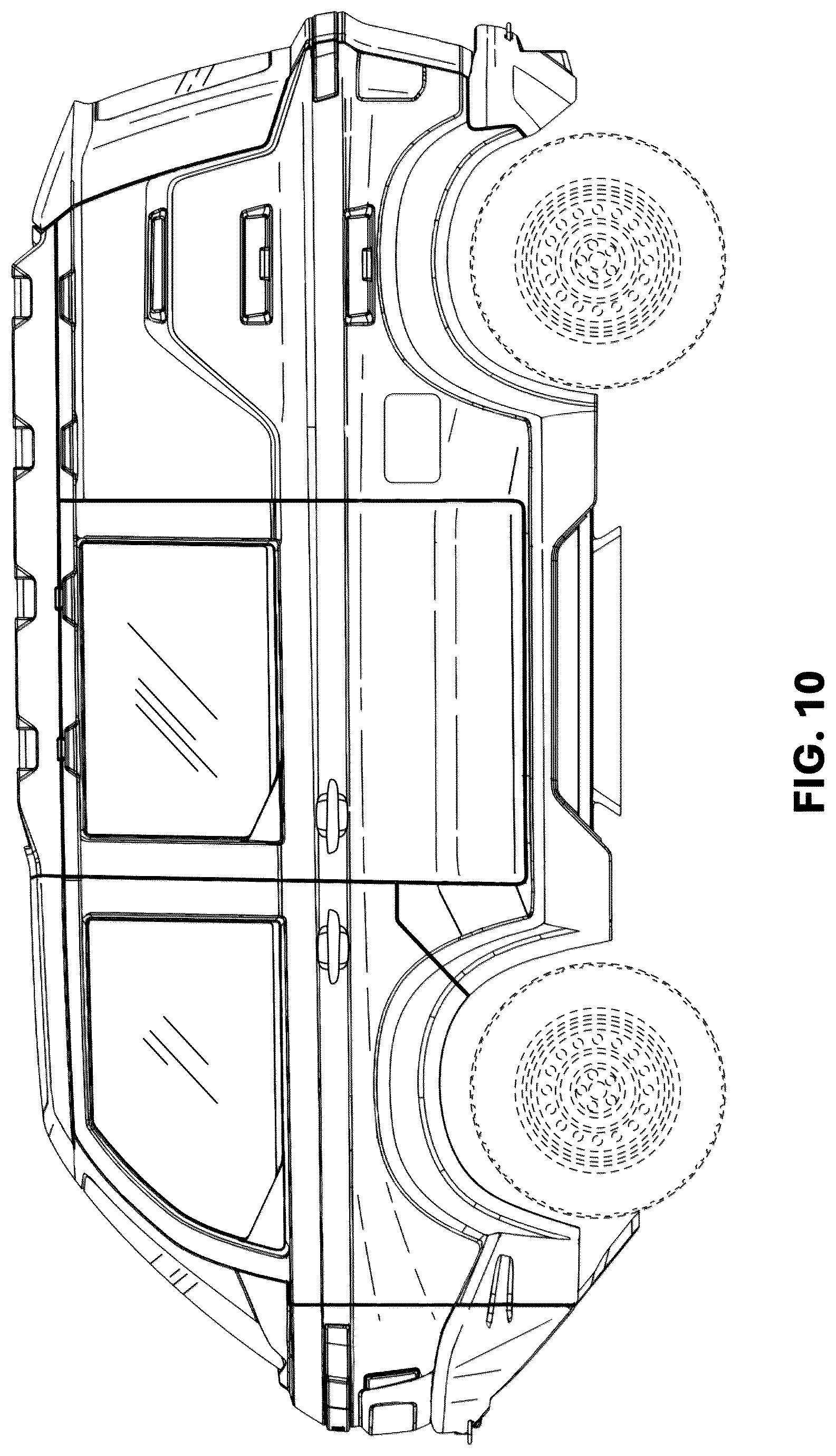 Patent USD1078542 Figure 8 – Utility task vehicle