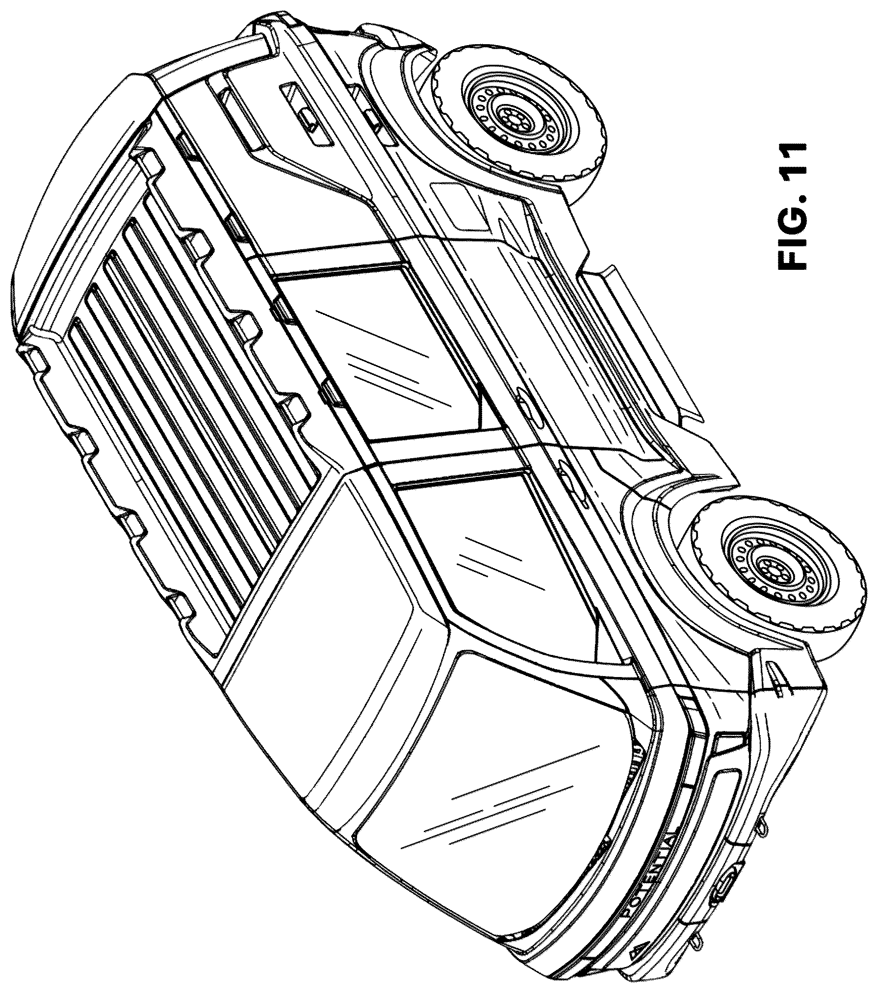Patent USD1078542 Figure 9 – Utility task vehicle