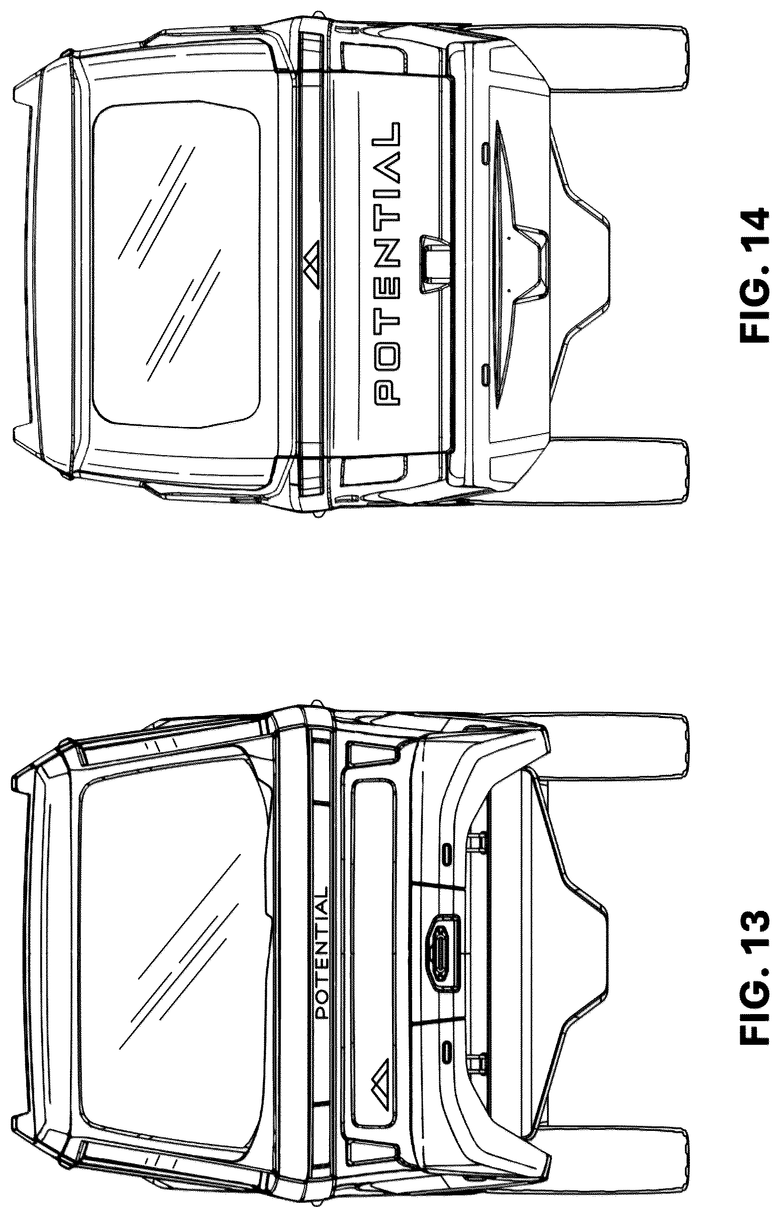 Patent USD1078542 Figure 11 – Utility task vehicle