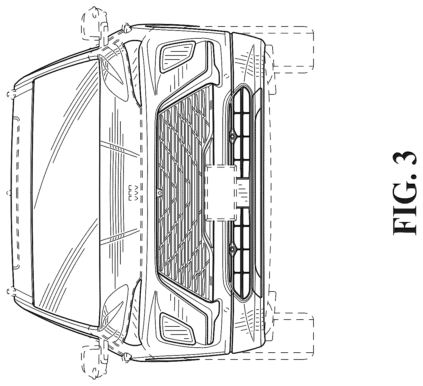 Patent USD1078543 Figure 3 – Vehicle, toy replica, and/or other replica