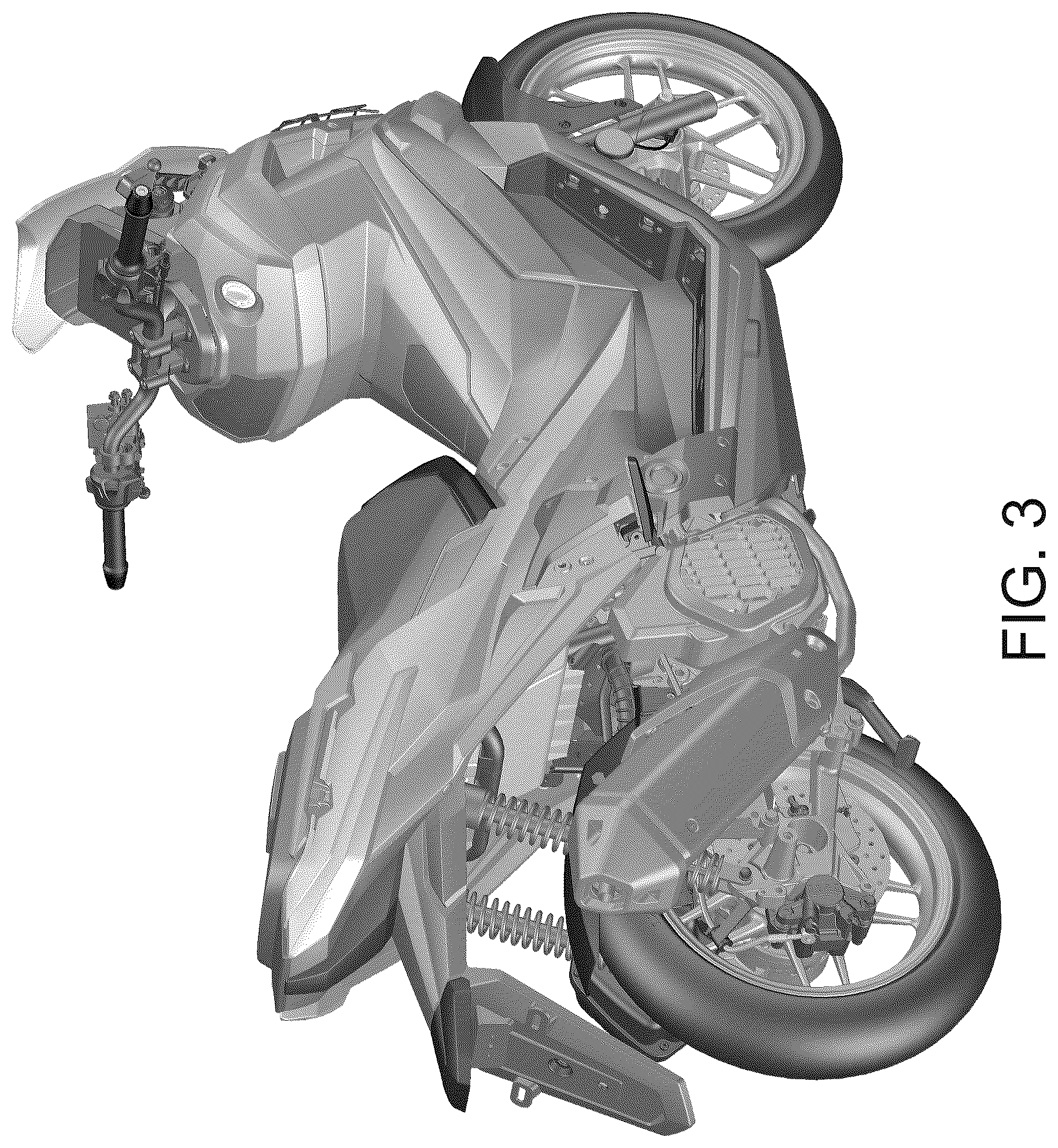 Patent USD1078544 Figure 3 – Motorcycle