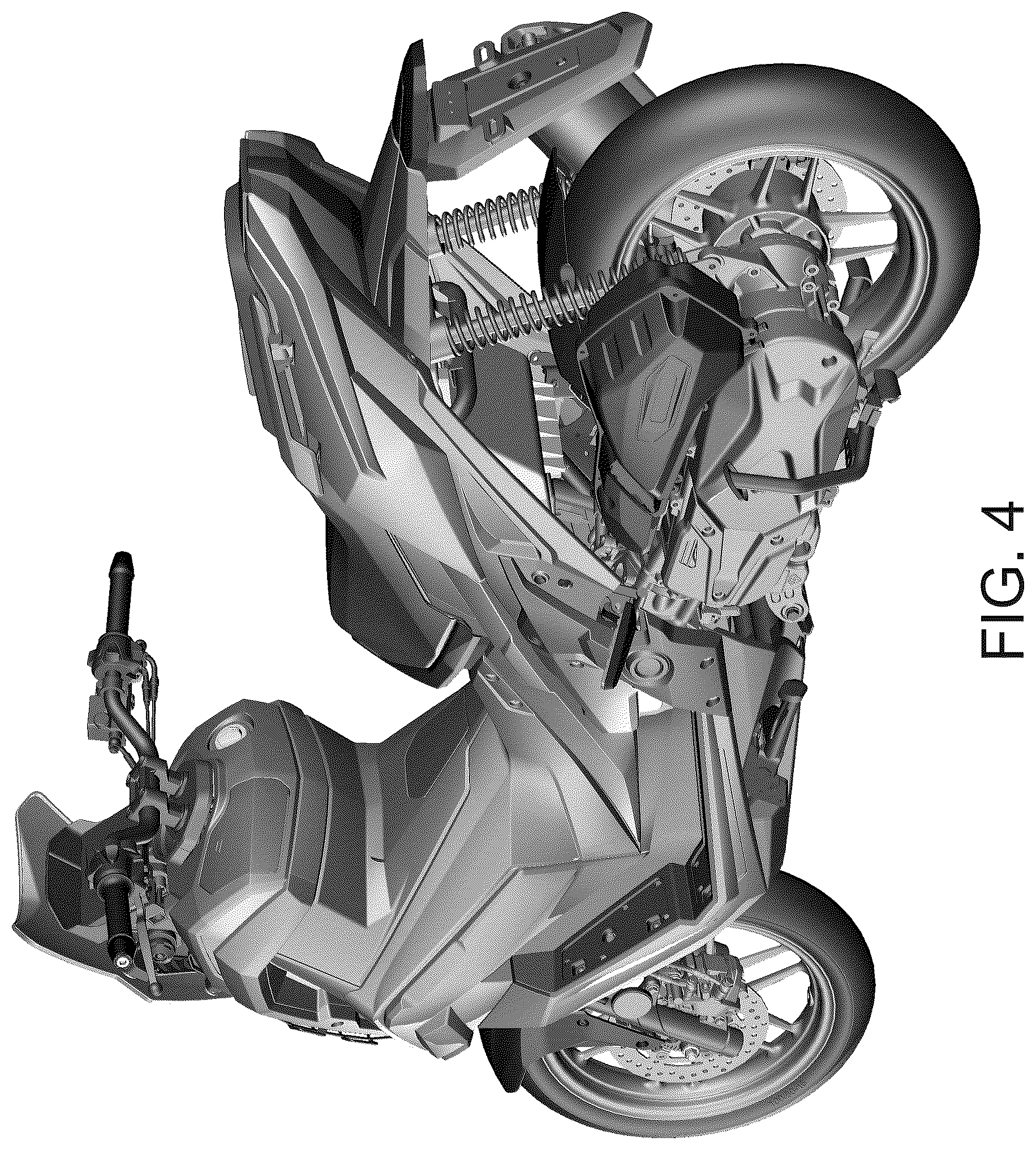 Patent USD1078544 Figure 4 – Motorcycle