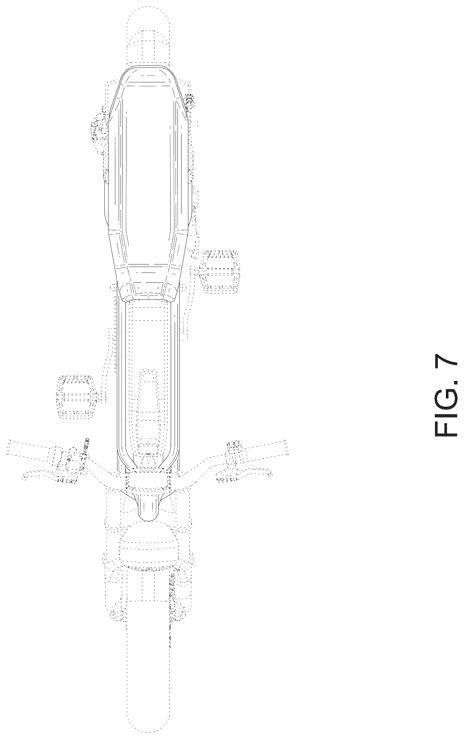 Patent USD1078546 Figure 7 – Electric bicycle