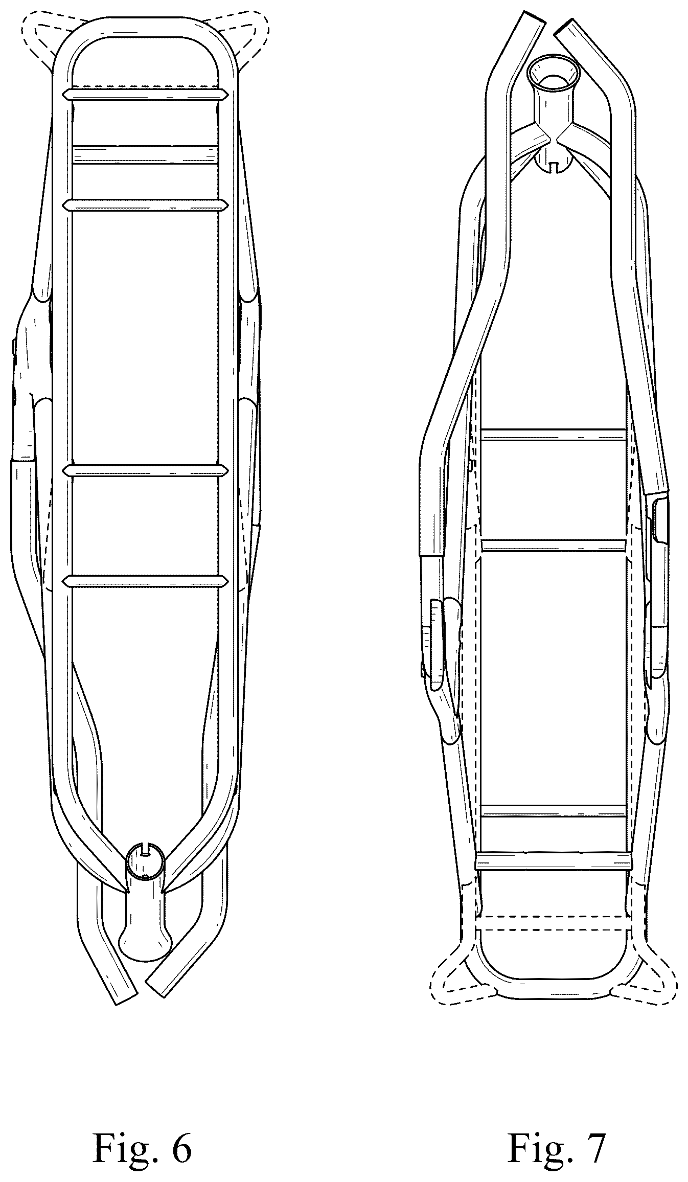 Patent USD1078548 Figure 4 – Bicycle frame
