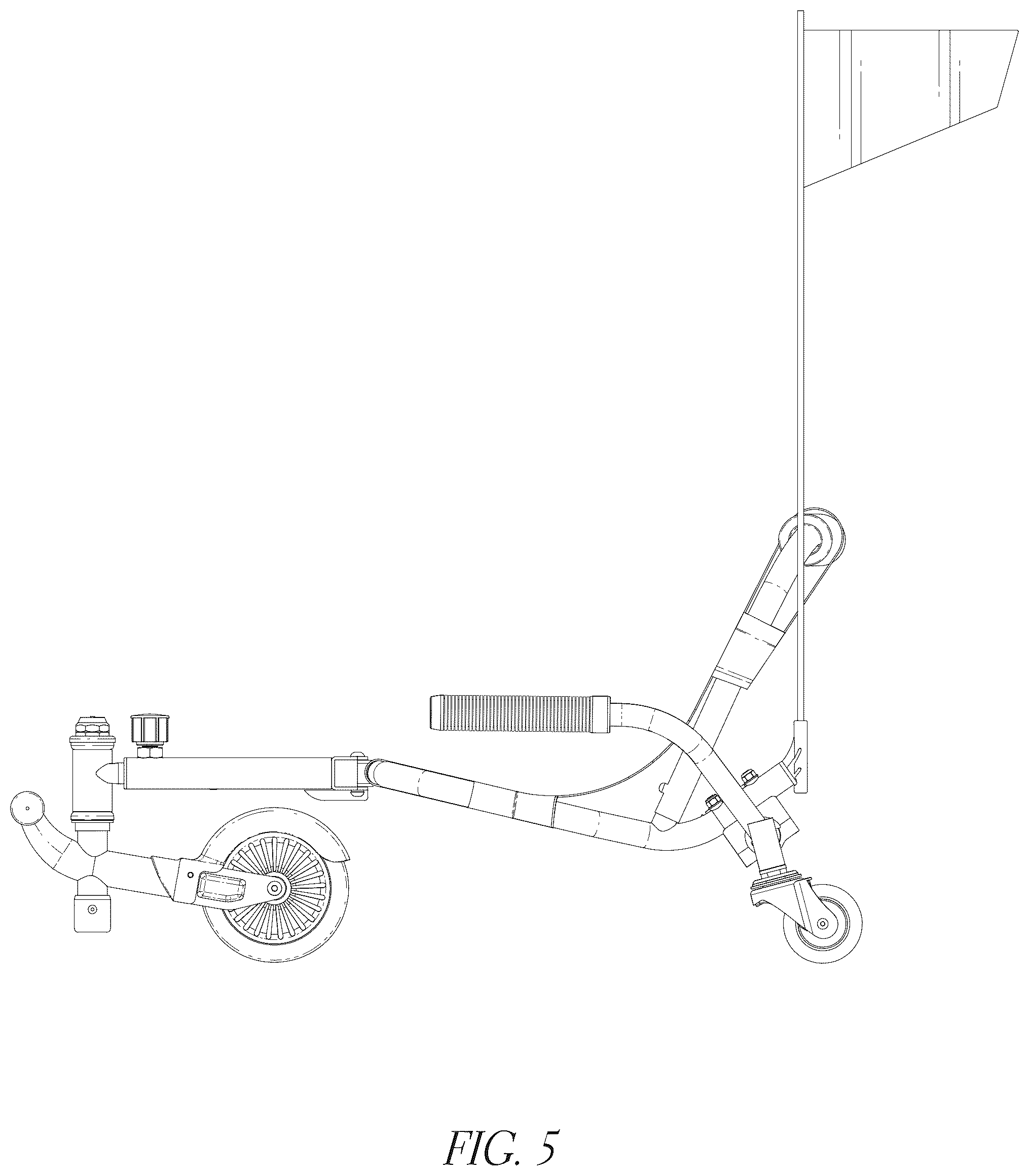 Patent USD1078549 Figure 5 – Cart
