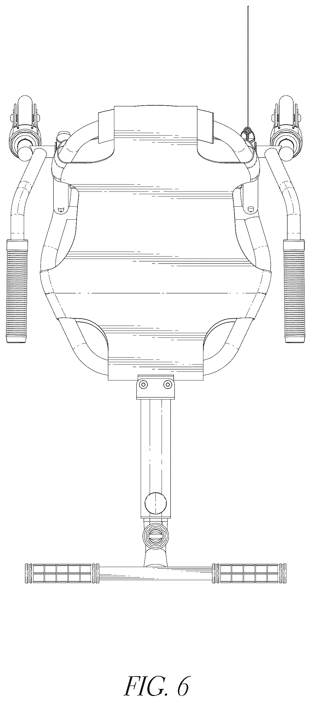 Patent USD1078549 Figure 6 – Cart
