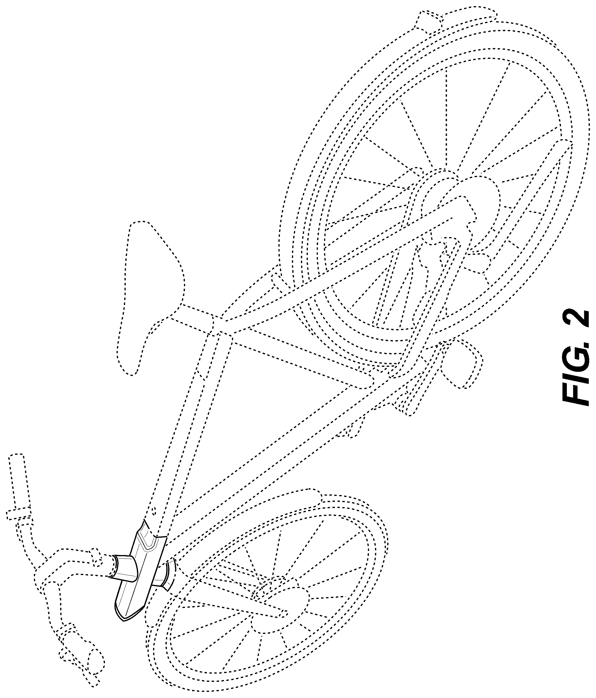 Patent USD1078551 Figure 2 – Bicycle frame