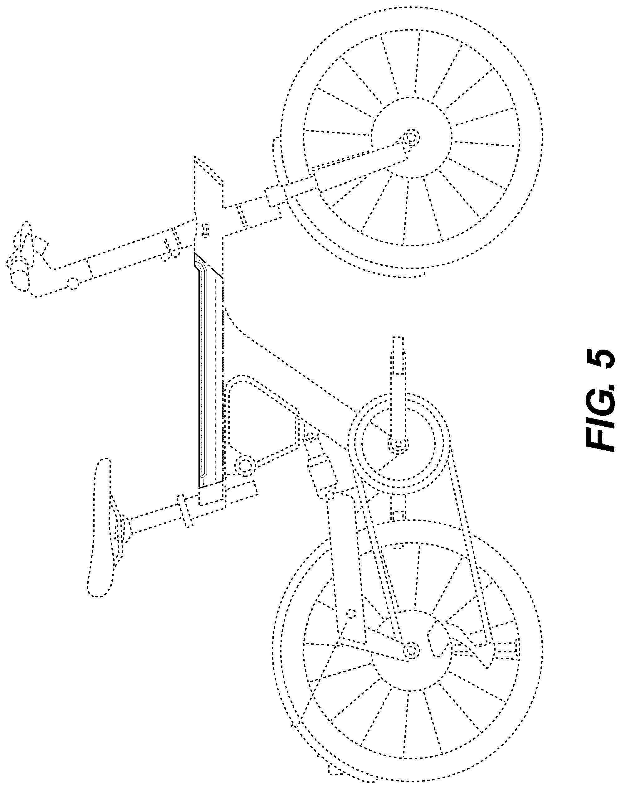 Patent USD1078552 Figure 5 – Bicycle frame
