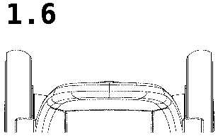 Patent USD1078555 Figure 6 – Mobility scooter
