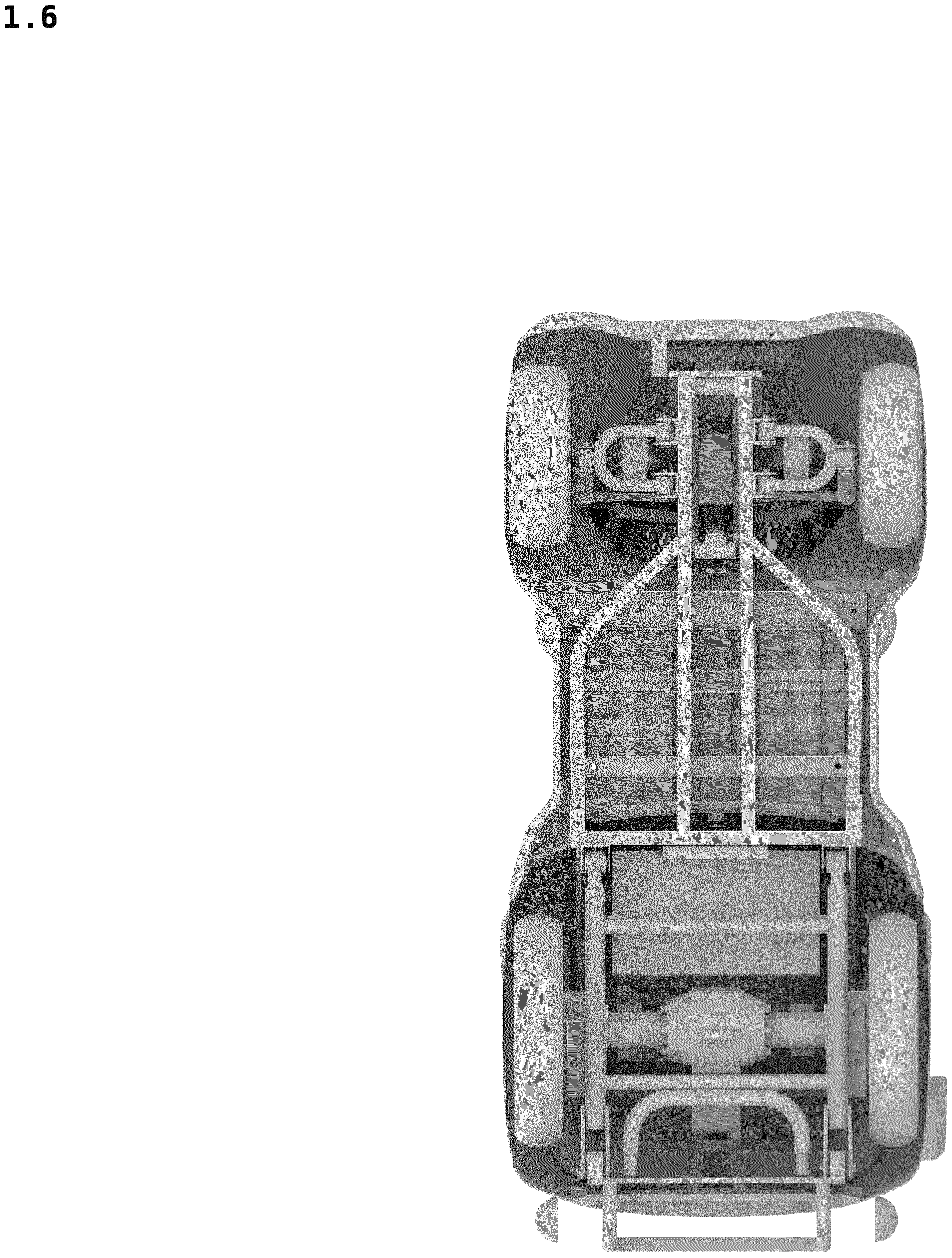 Patent USD1078558 Figure 6 – Mobility scooter
