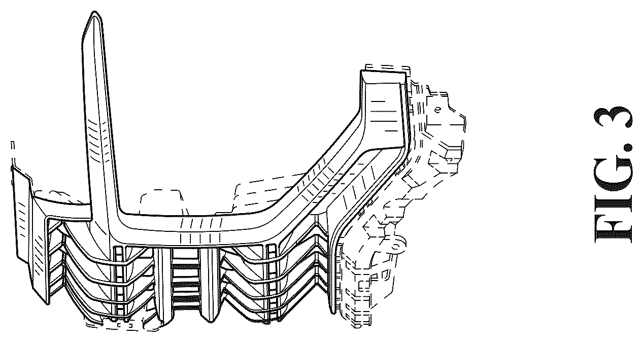 Patent USD1078559 Figure 3 – Vehicle grille