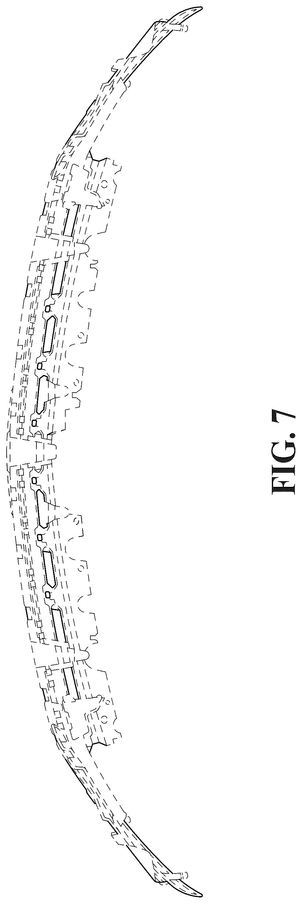 Patent USD1078559 Figure 7 – Vehicle grille