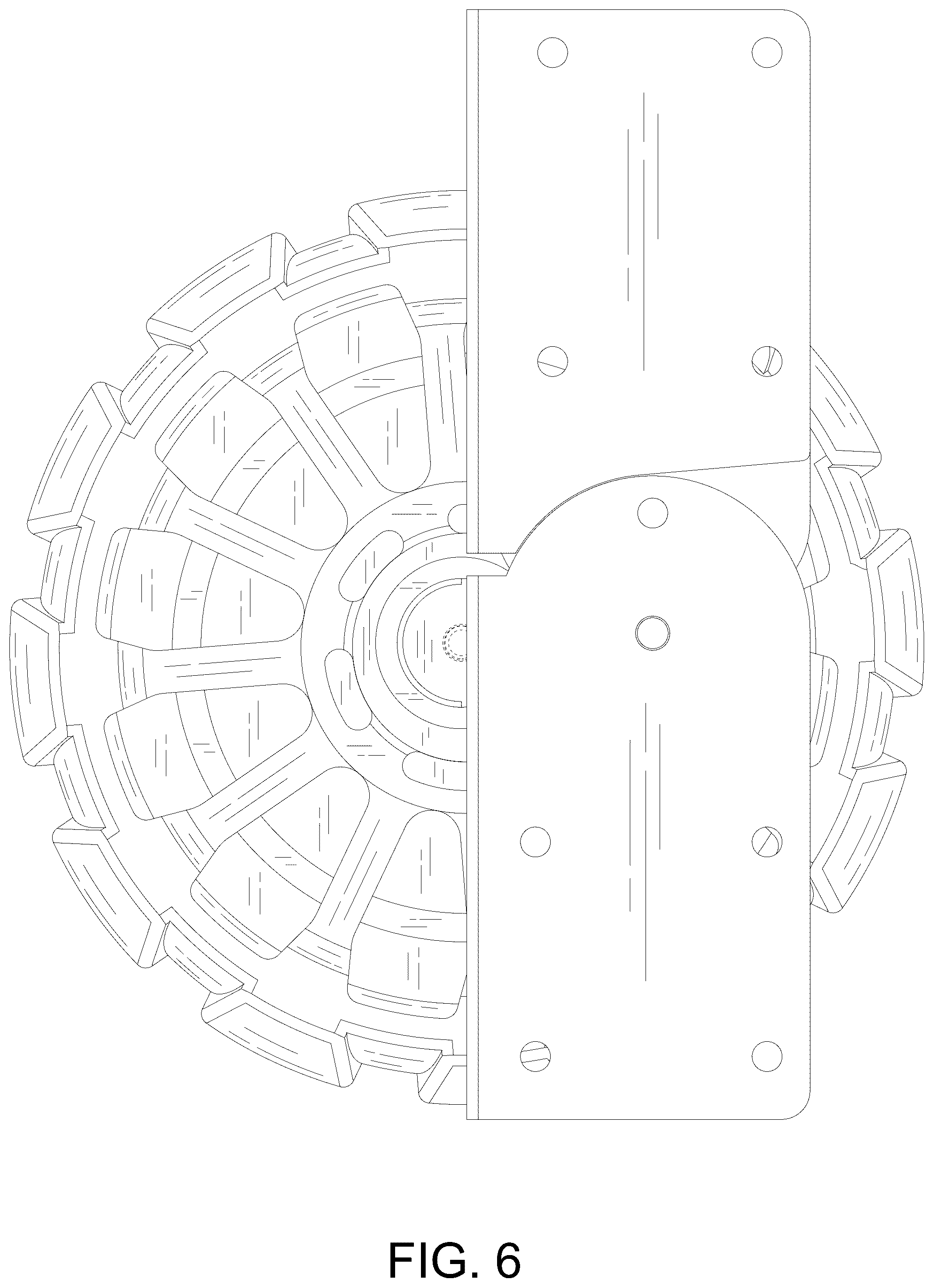 Patent USD1078560 Figure 6 – Boat dock fender bumper