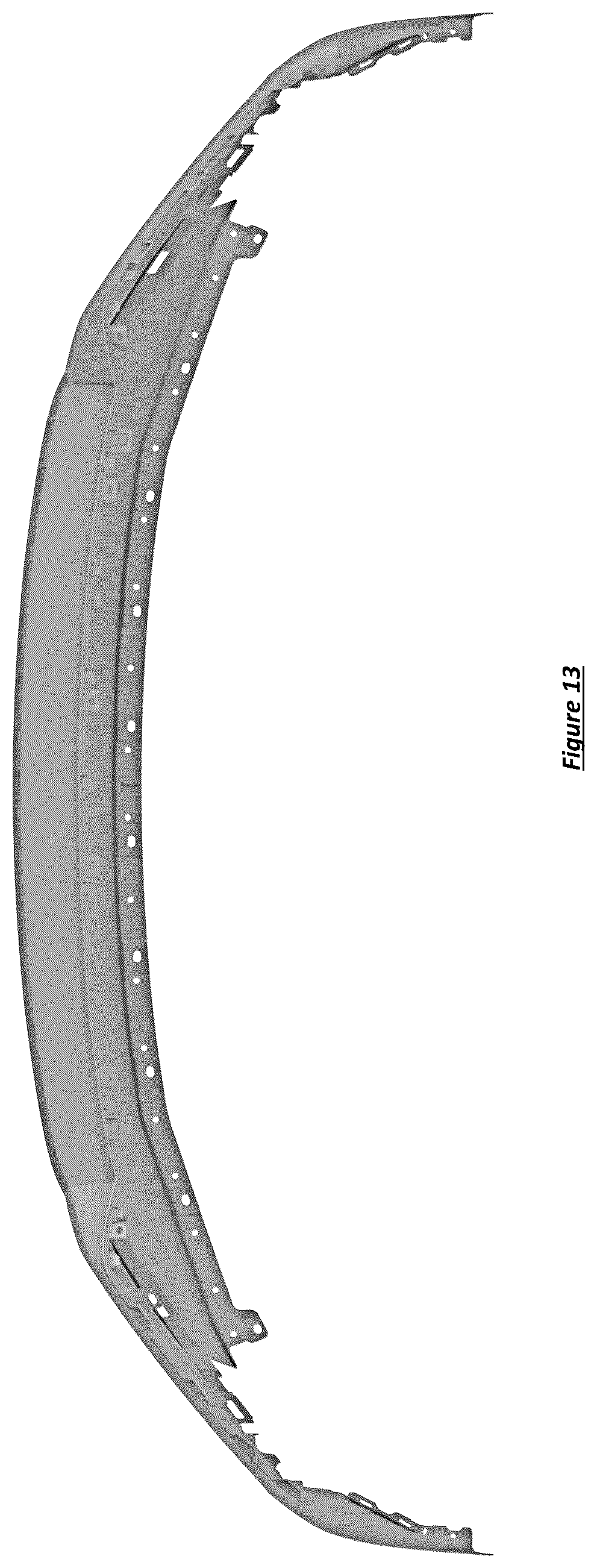 Patent USD1078561 Figure 13 – Front bumper