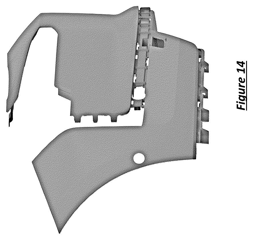 Patent USD1078561 Figure 14 – Front bumper