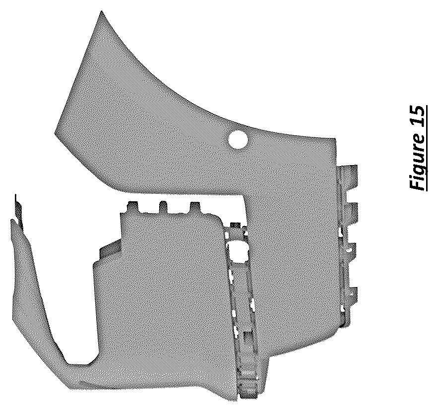 Patent USD1078561 Figure 15 – Front bumper
