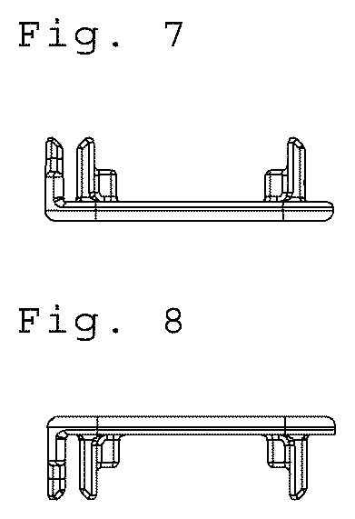 Patent USD1078564 Figure 7 – Radiator support cover for a vehicle