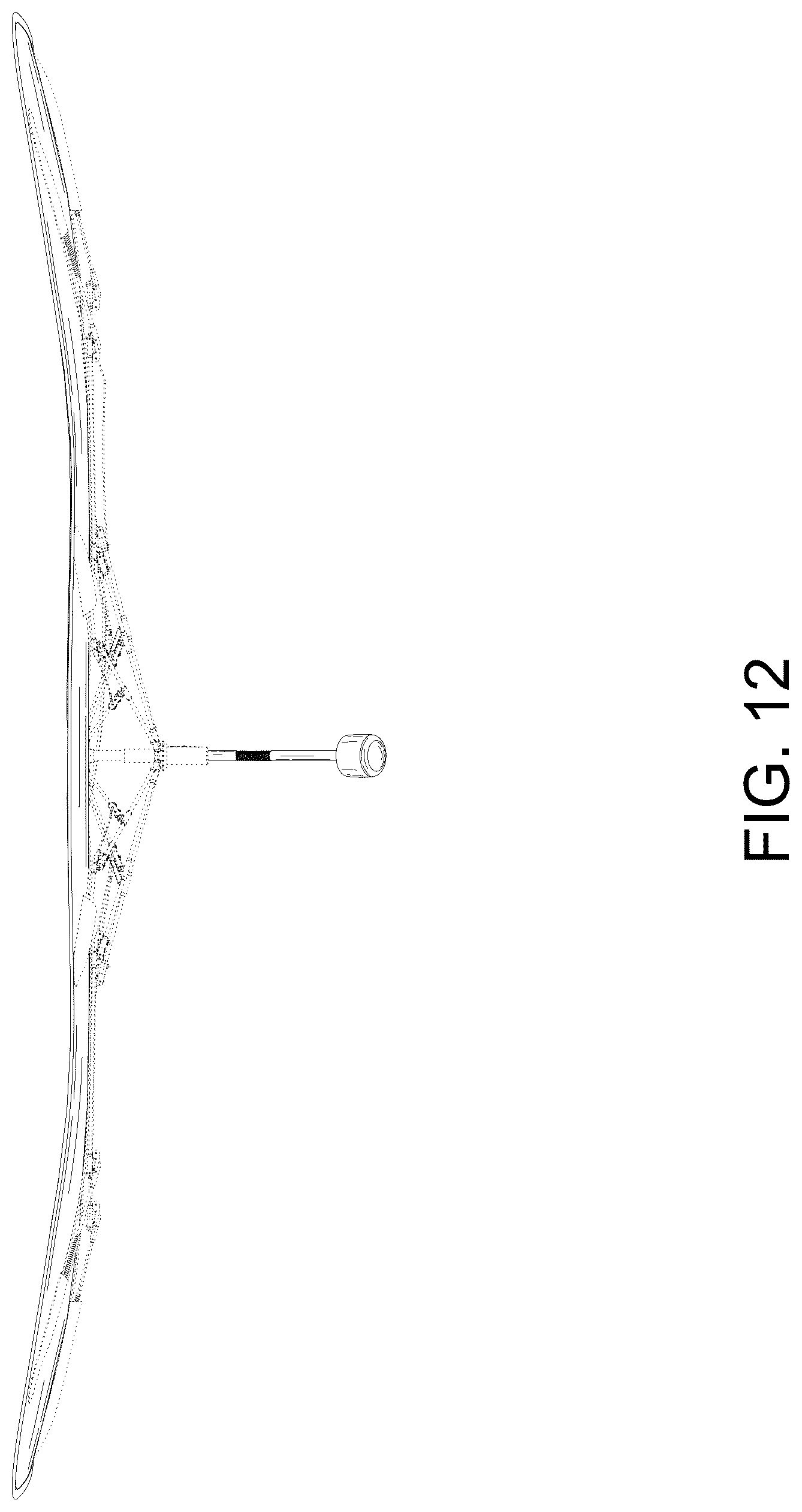 Patent USD1078567 Figure 12 – Car windshield sun shade umbrella