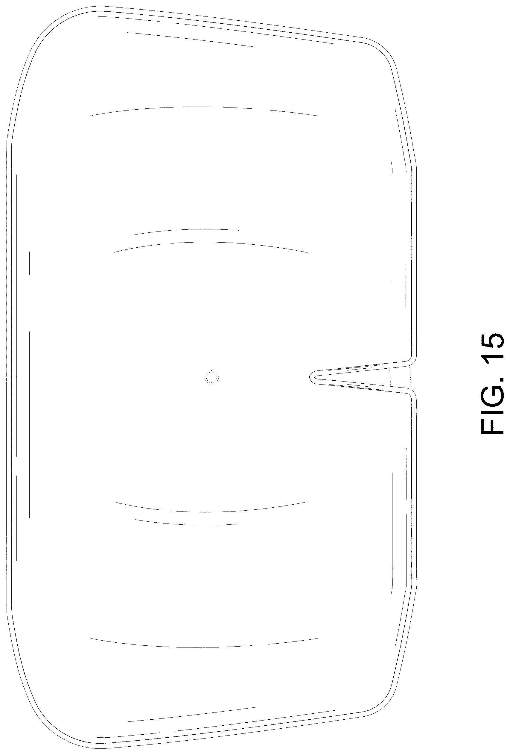 Patent USD1078567 Figure 15 – Car windshield sun shade umbrella
