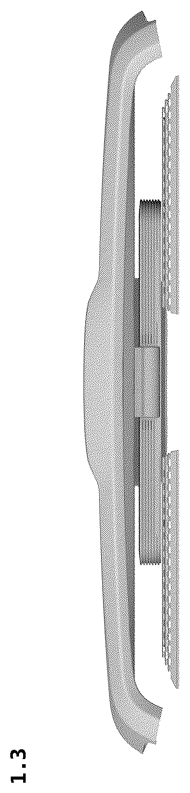 Patent USD1078573 Figure 3 – Display for automobile interior