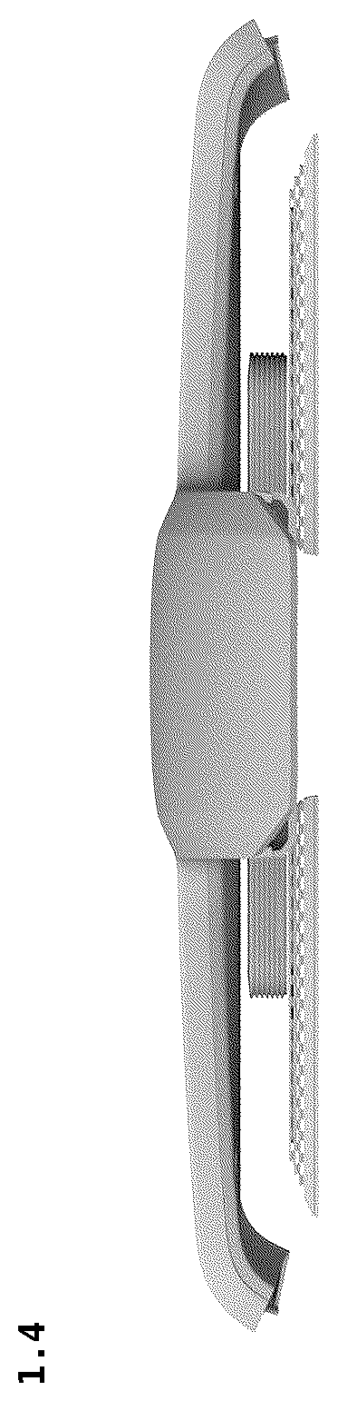 Patent USD1078573 Figure 4 – Display for automobile interior