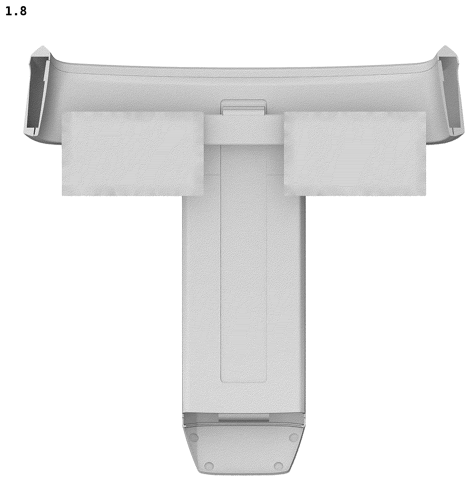 Patent USD1078573 Figure 8 – Display for automobile interior