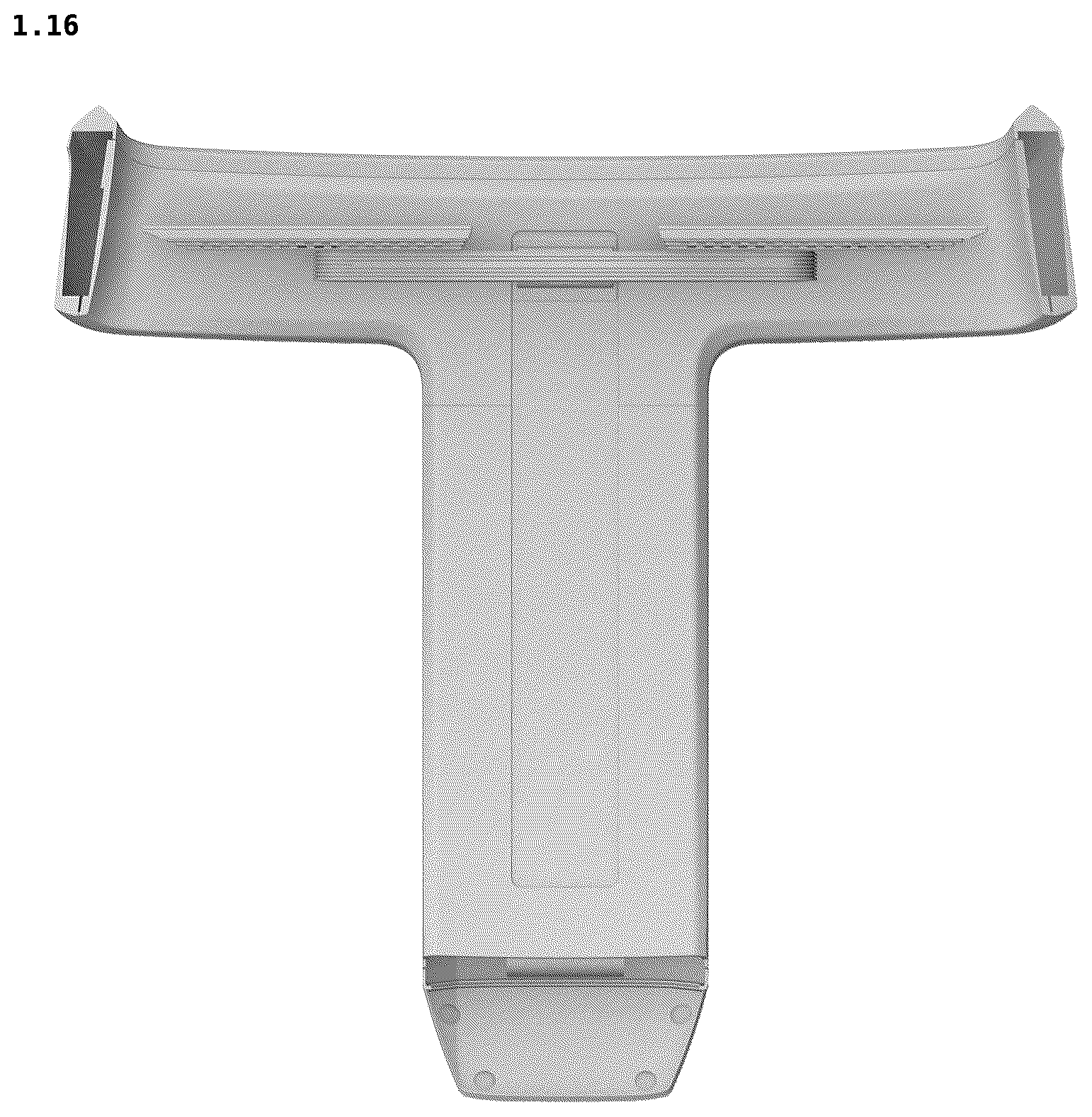 Patent USD1078573 Figure 16 – Display for automobile interior