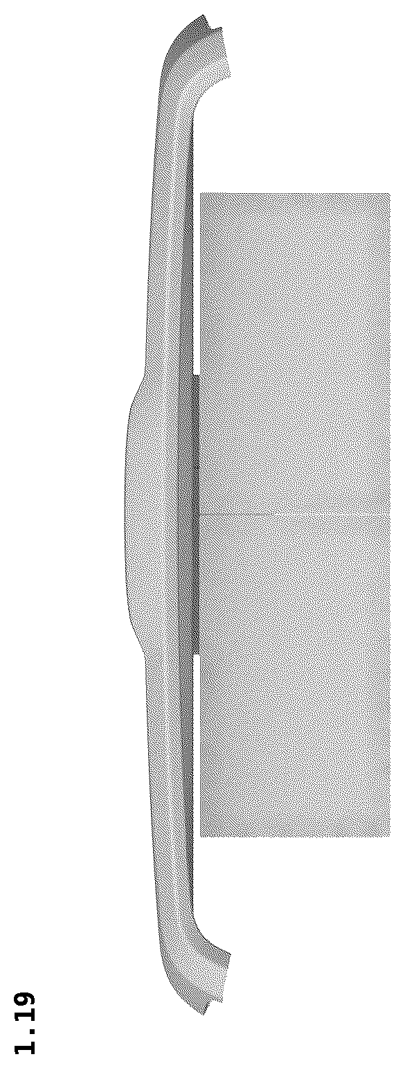 Patent USD1078573 Figure 19 – Display for automobile interior