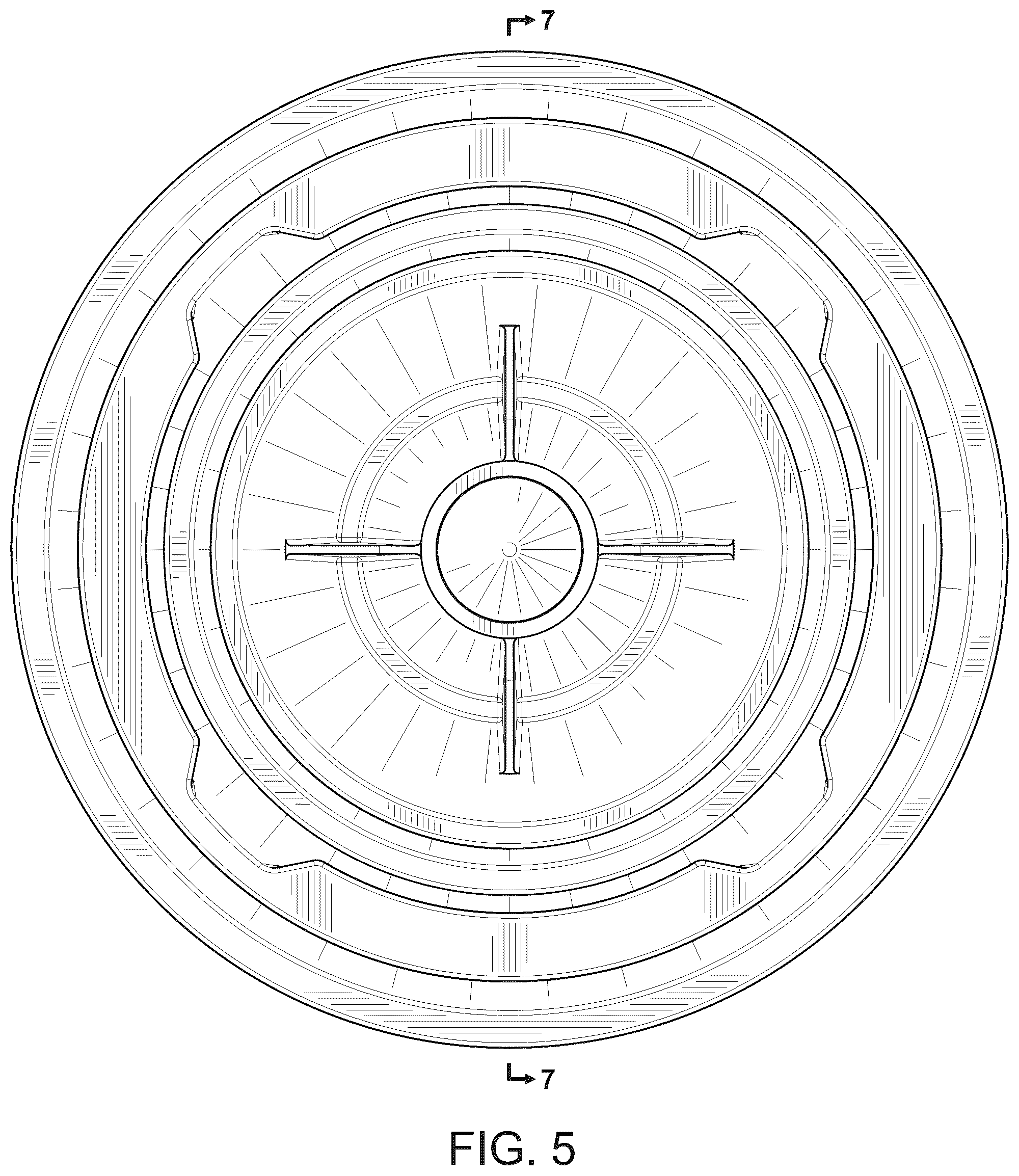 Patent USD1078574 Figure 5 – Cap and cone combination set
