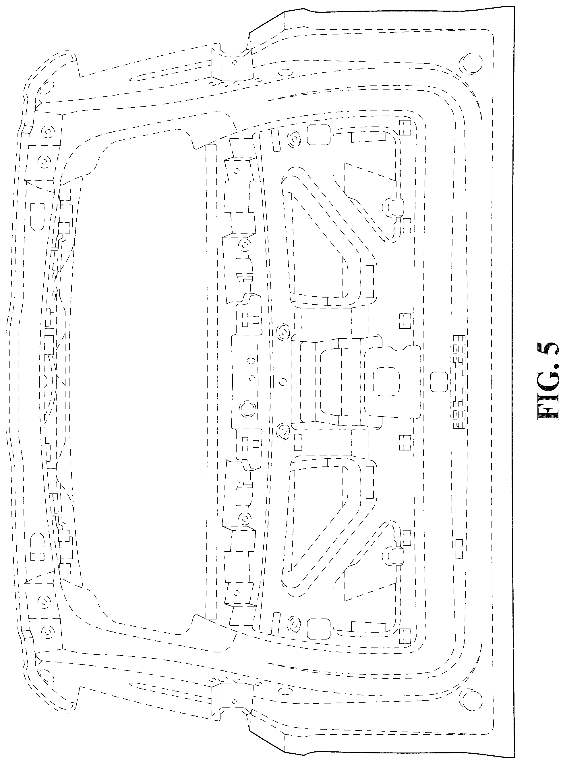 Patent USD1078575 Figure 5 – Vehicle liftgate