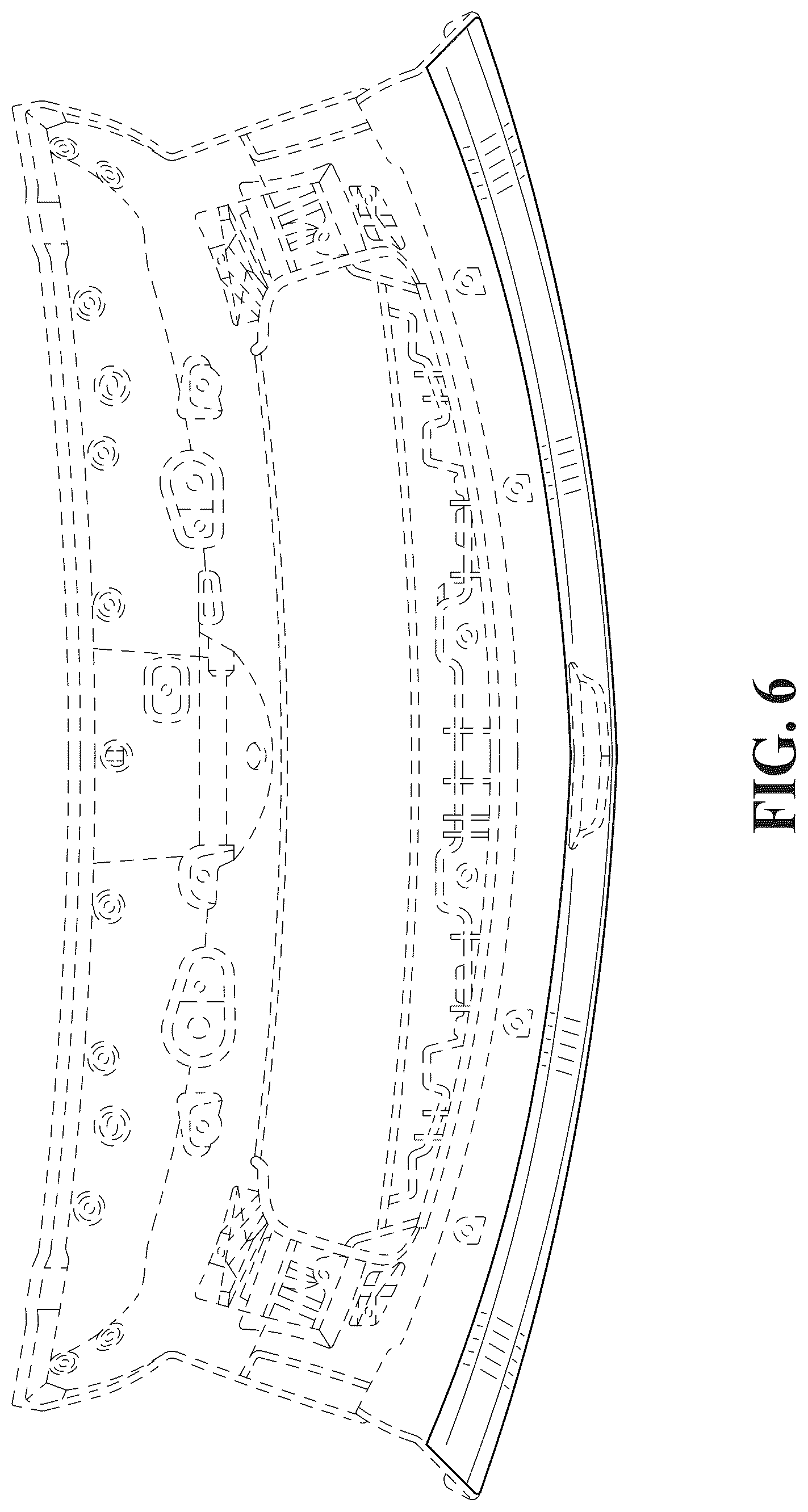 Patent USD1078575 Figure 6 – Vehicle liftgate