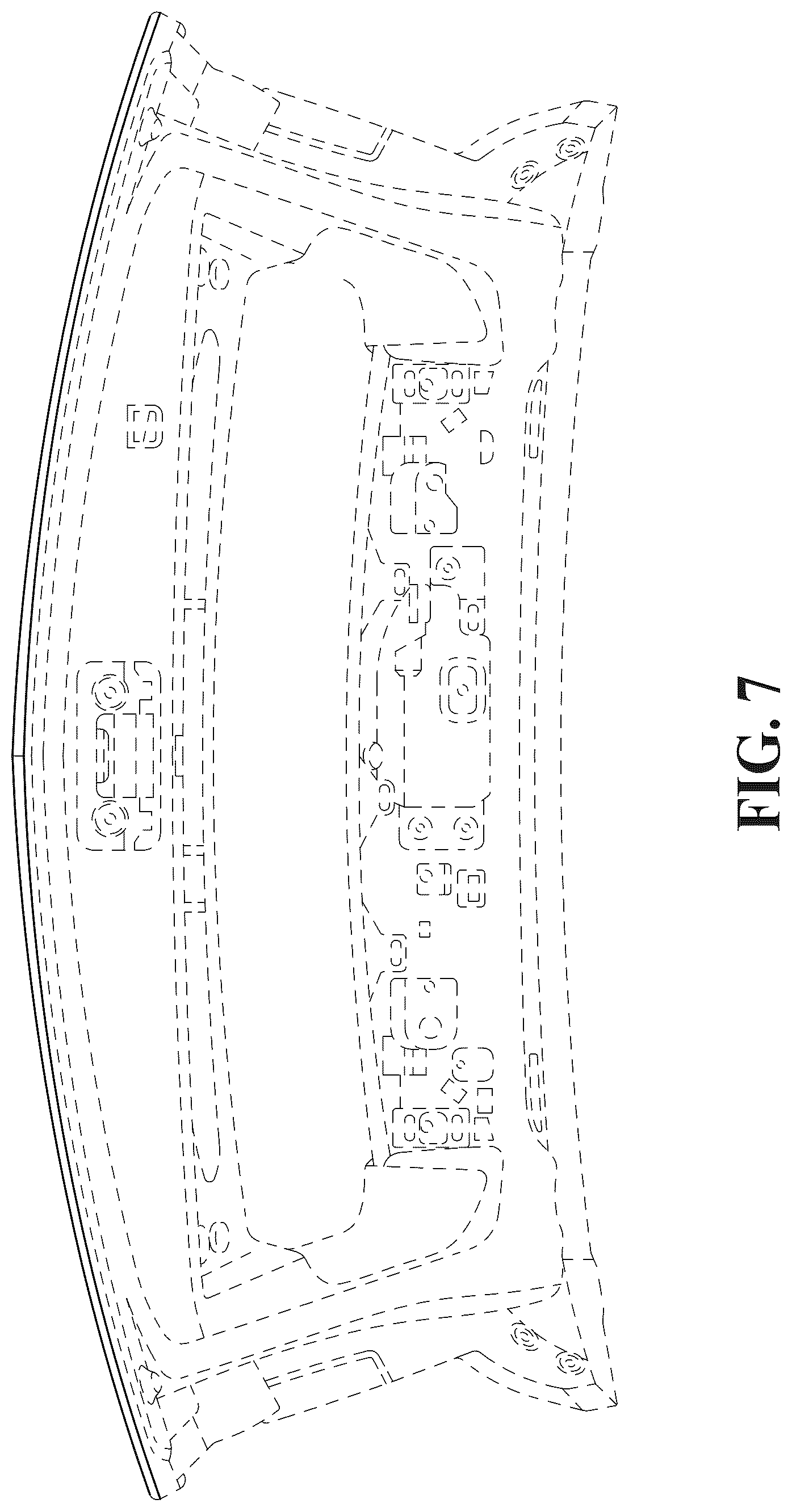 Patent USD1078575 Figure 7 – Vehicle liftgate